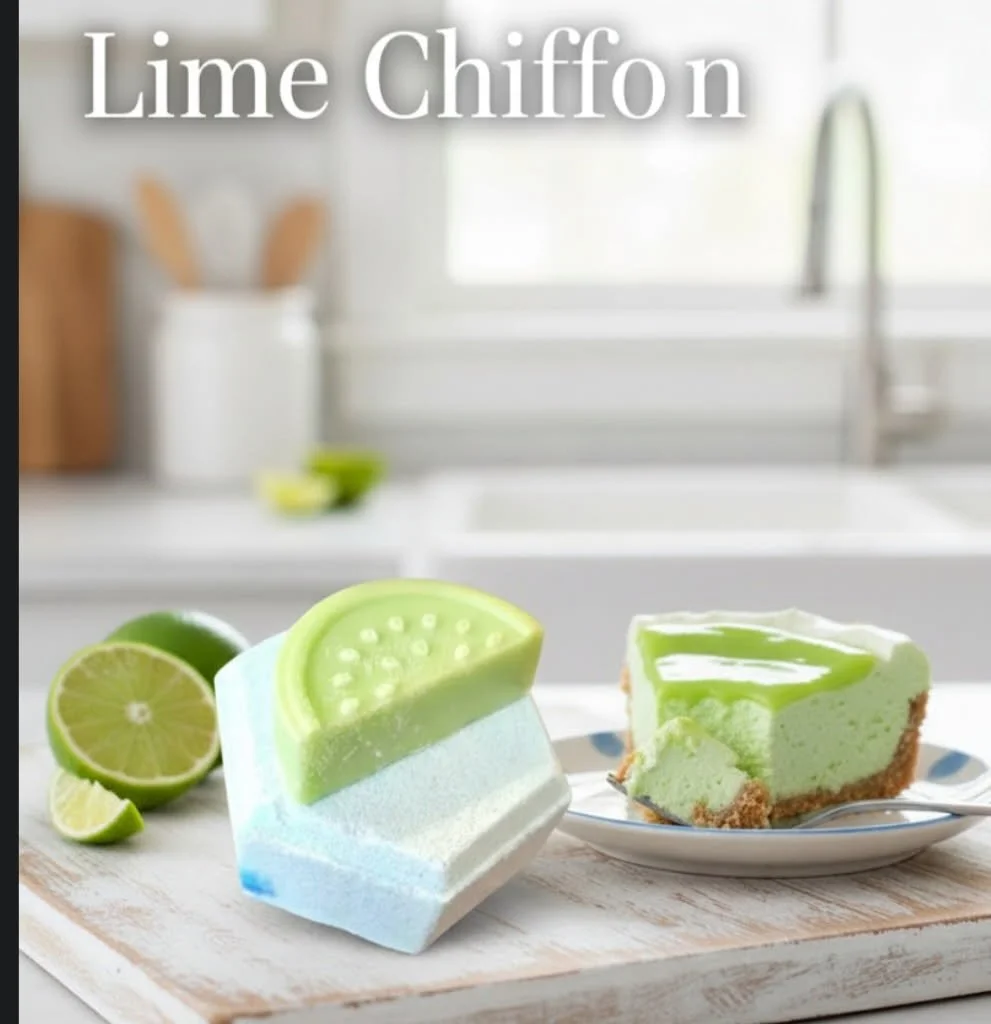 Lime Chiffon Bomb