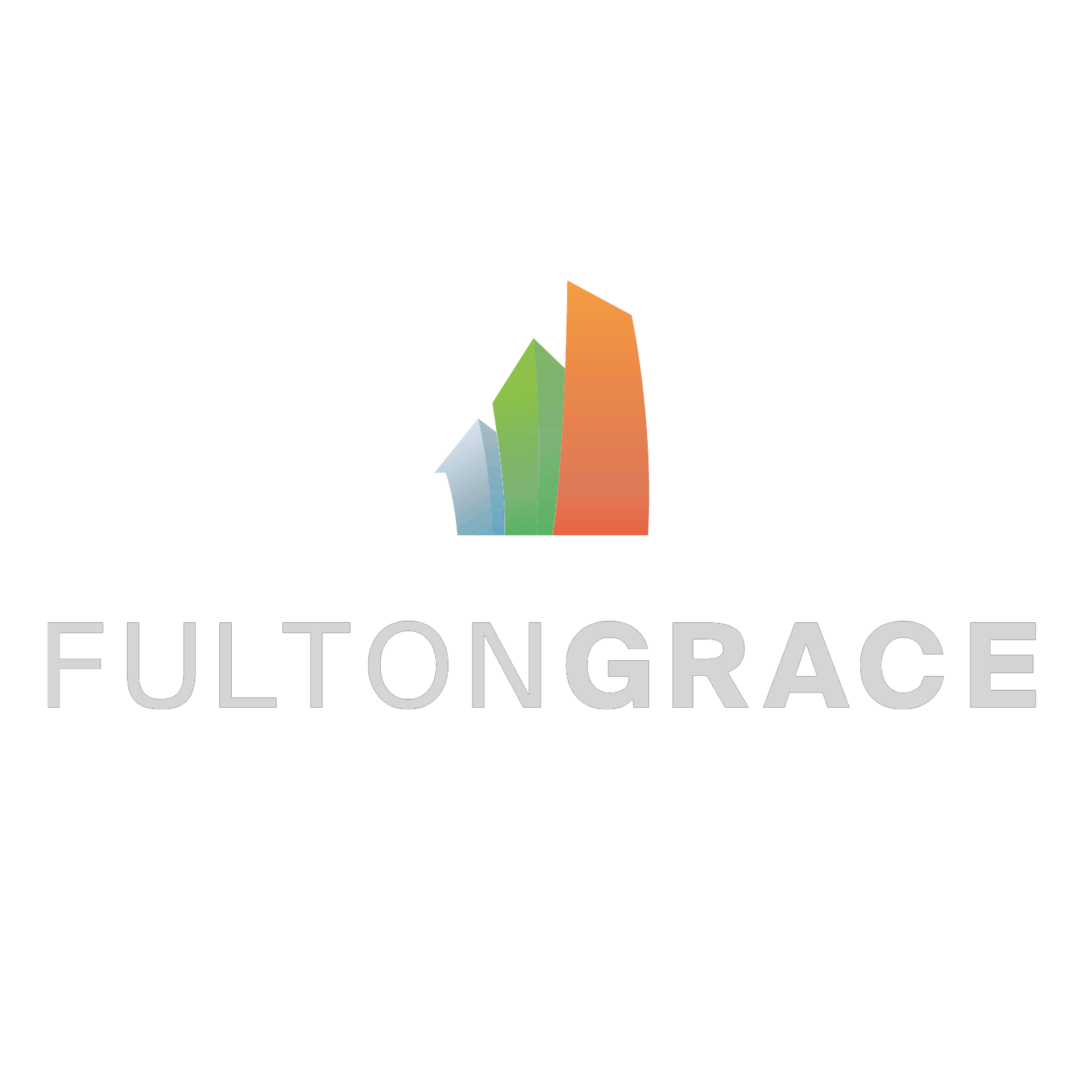 A graphical chart with a red, green, and blue gradient bar and the words "FUTURE CONGRATULATIONS" underneath in gray 3D block letters.