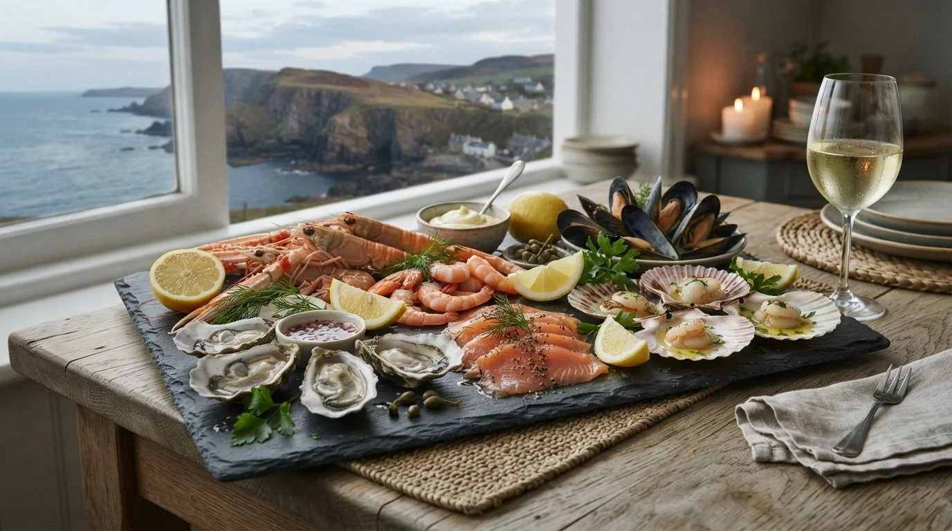 Seafood platter
