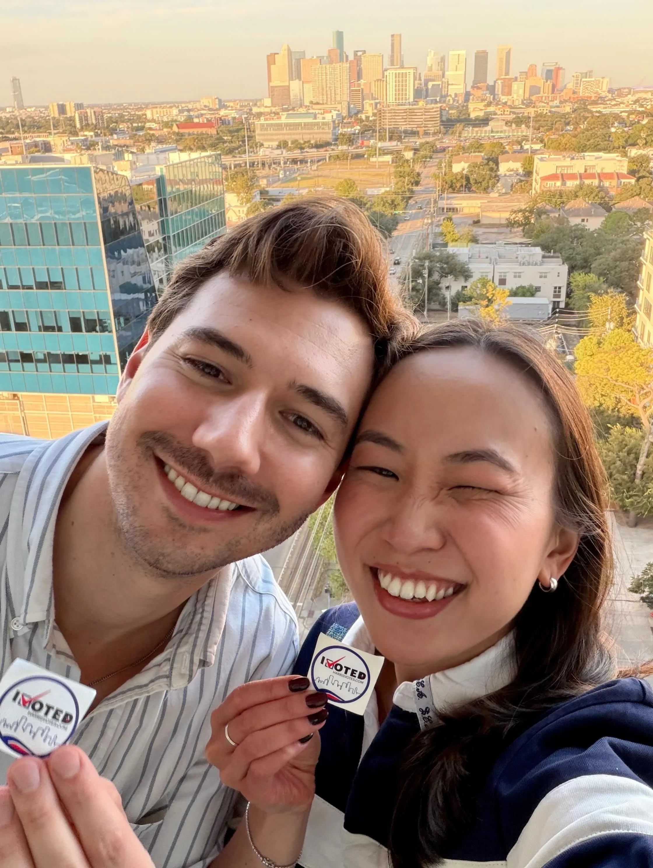 We voted for the Texas of our dreams 💙 Let&rsquo;s go #ginafortexas #talaricofortexas!!
