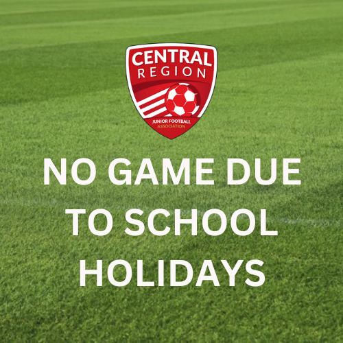 School Holidays - No Games