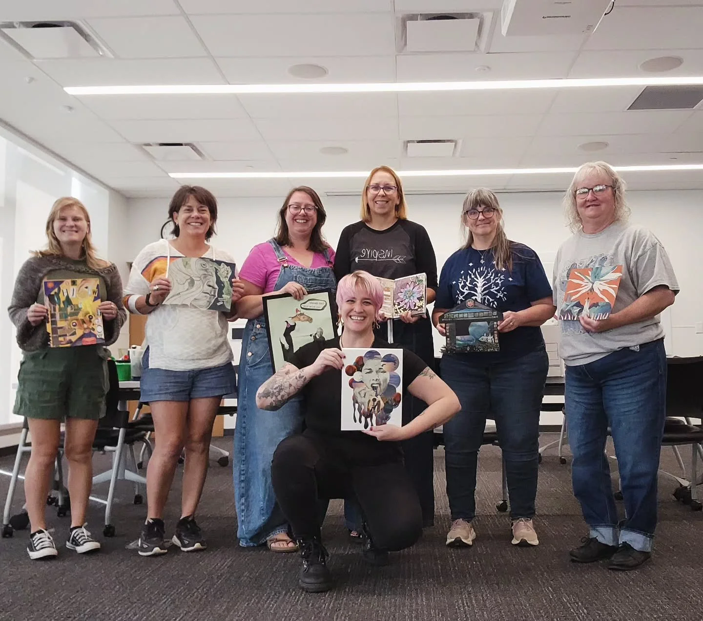Thank you Ohio Art Educators Association for the invitation to support our local educators with a collage party! It was a lovely experience at a lovely location!
.
.
.
#collage #collageparty #arteducators #columbusohio