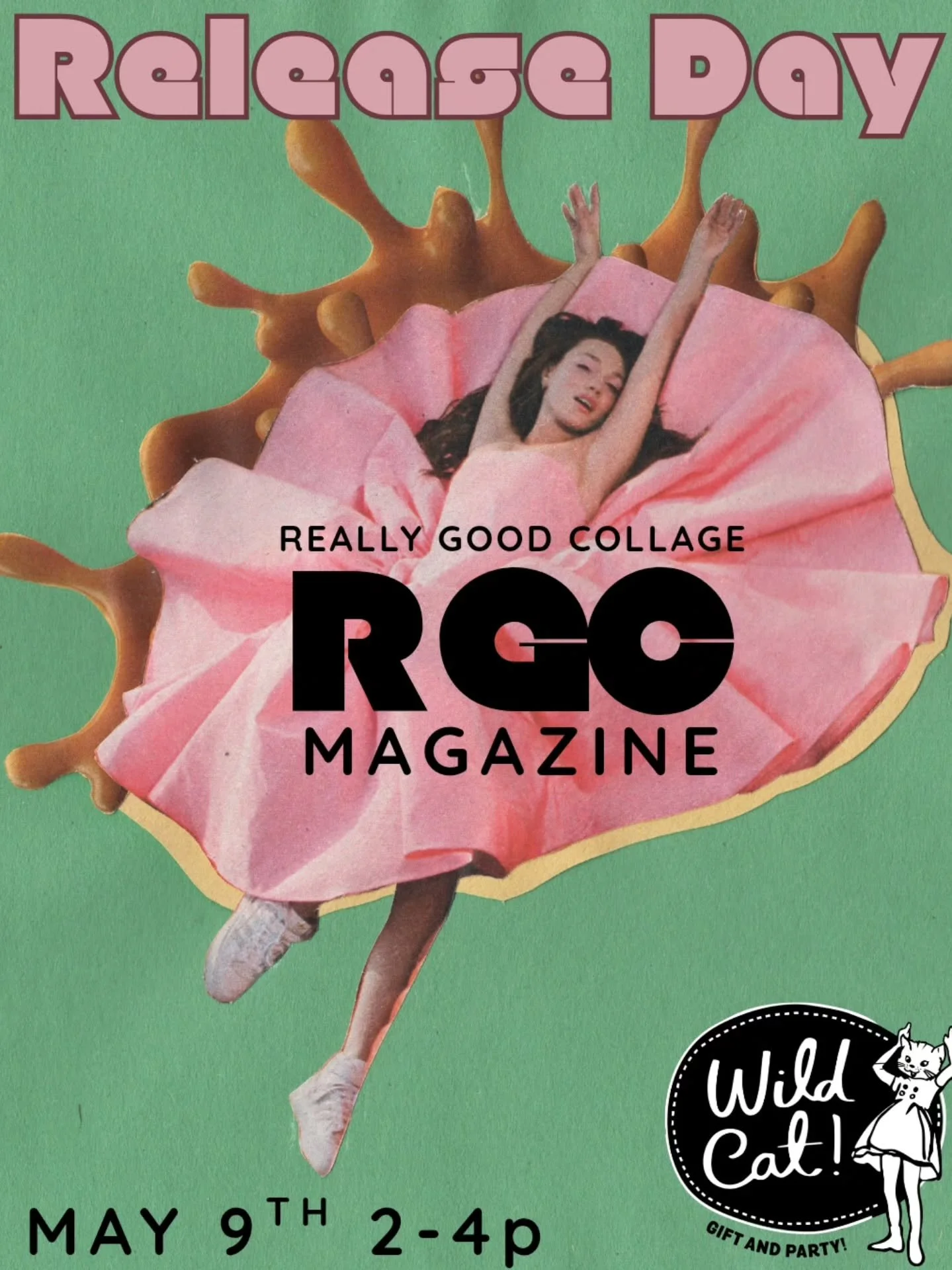 The day is almost here.... that's right... it's the....

✨️RGC MAGAZINE LAUNCH!✨️
The first issue of RGC Magazine, brought to you by the CCC, will be released on World Collage Day&mdash;Saturday, May 9th!

RGC Magazine (which stands for "Really 