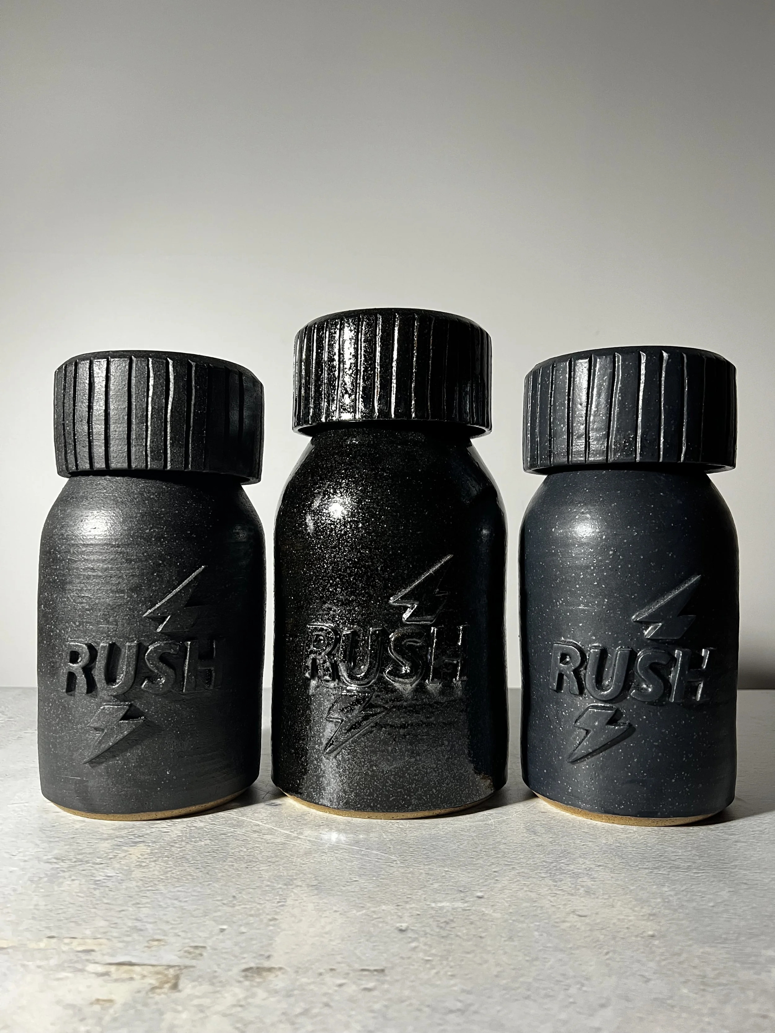 Rush Bottles: Black
