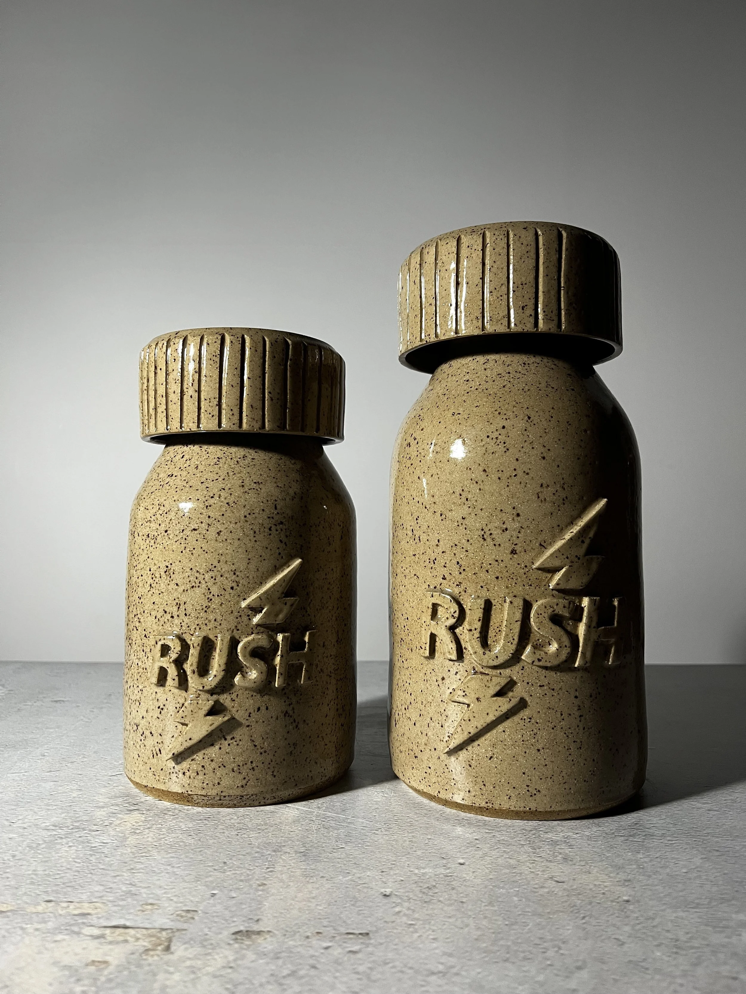 Rush Bottles: Brown