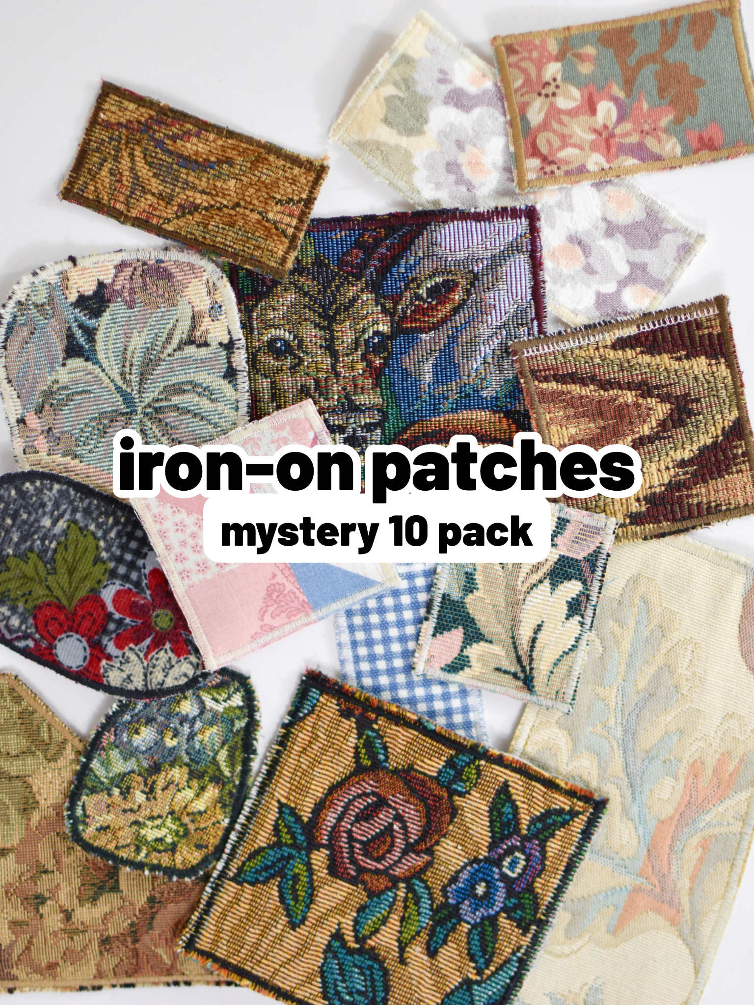 Mystery Iron-on Patch Pack