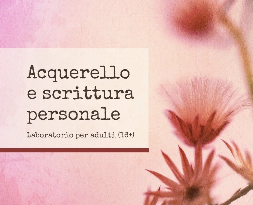 Acquerello e scrittura personale — dipingere i confini, descriversi con gentilezza