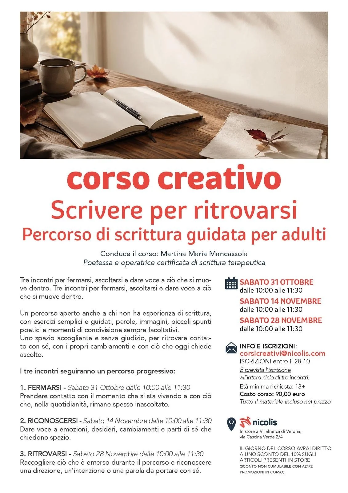 Scrivere per ritrovarsi