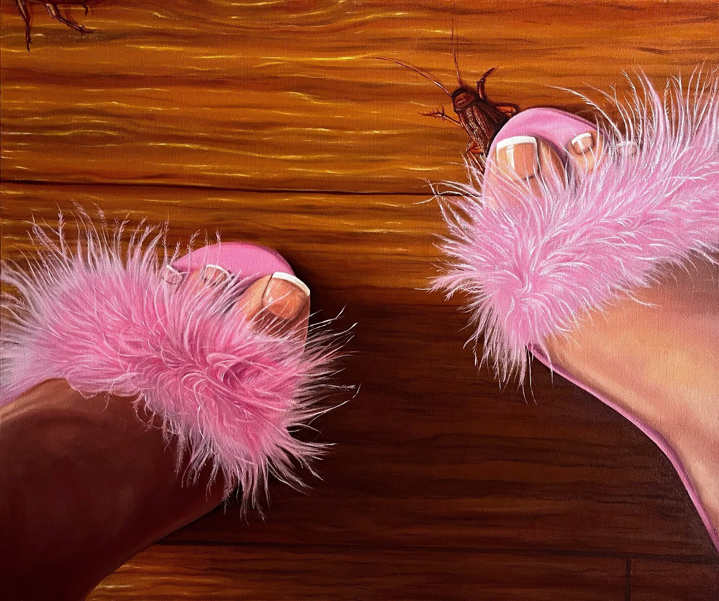 Mack Brim
Keeping Up Appearances, 2023 
Oil on canvas
20 x 24 in