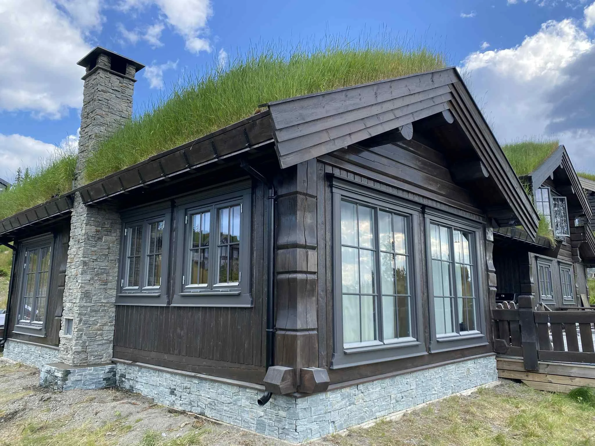 Takstering av hytte enhet. 