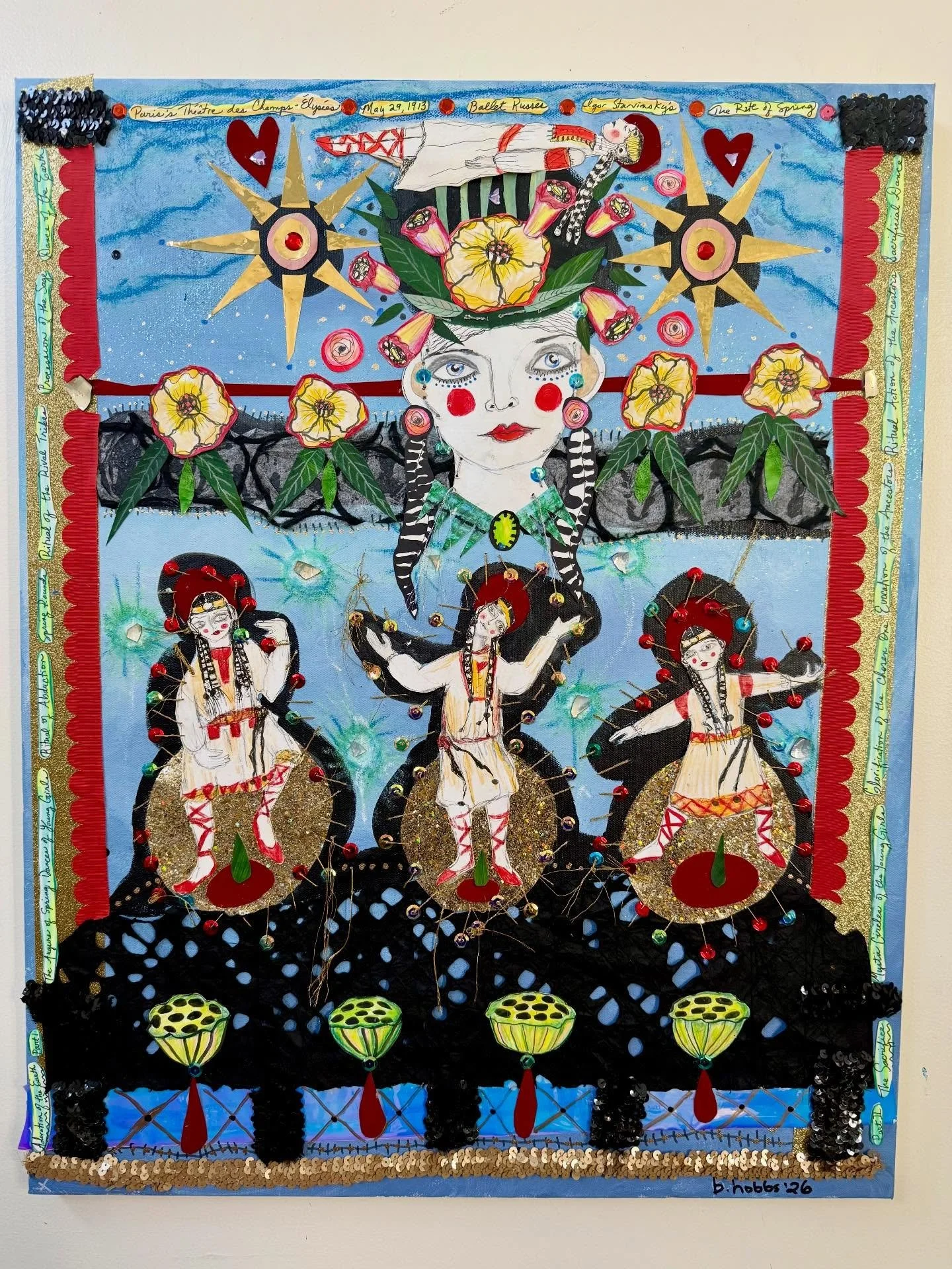 May 29, 1913, at Paris&rsquo;s Grand @theatre_champs_elysees. Ballets Russes premiers Igor Stravinsky&rsquo;s The Rite of Spring. Choreography, Vaslav Nijinsky; costumes, Nicholas Roerich. If I could time travel, this event would be my first stop. I 