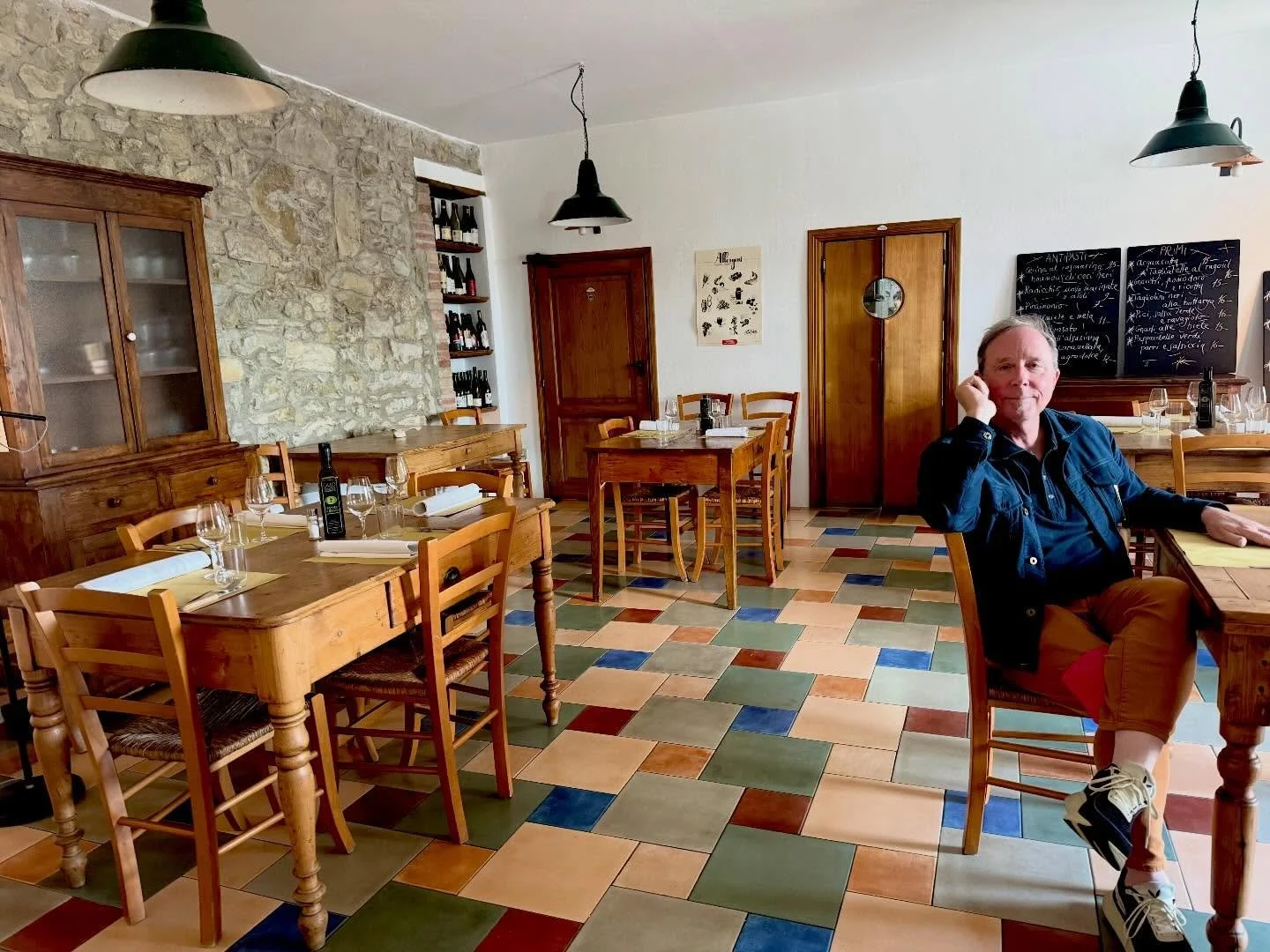 @johntedge and I love the slow pace of this trip. For most of our time, home base is Capalbio, and from here we&rsquo;ve meandered curvy roads and ancient villages. Springtime is in full gear, and the landscape is stunning. I&rsquo;m grateful for all