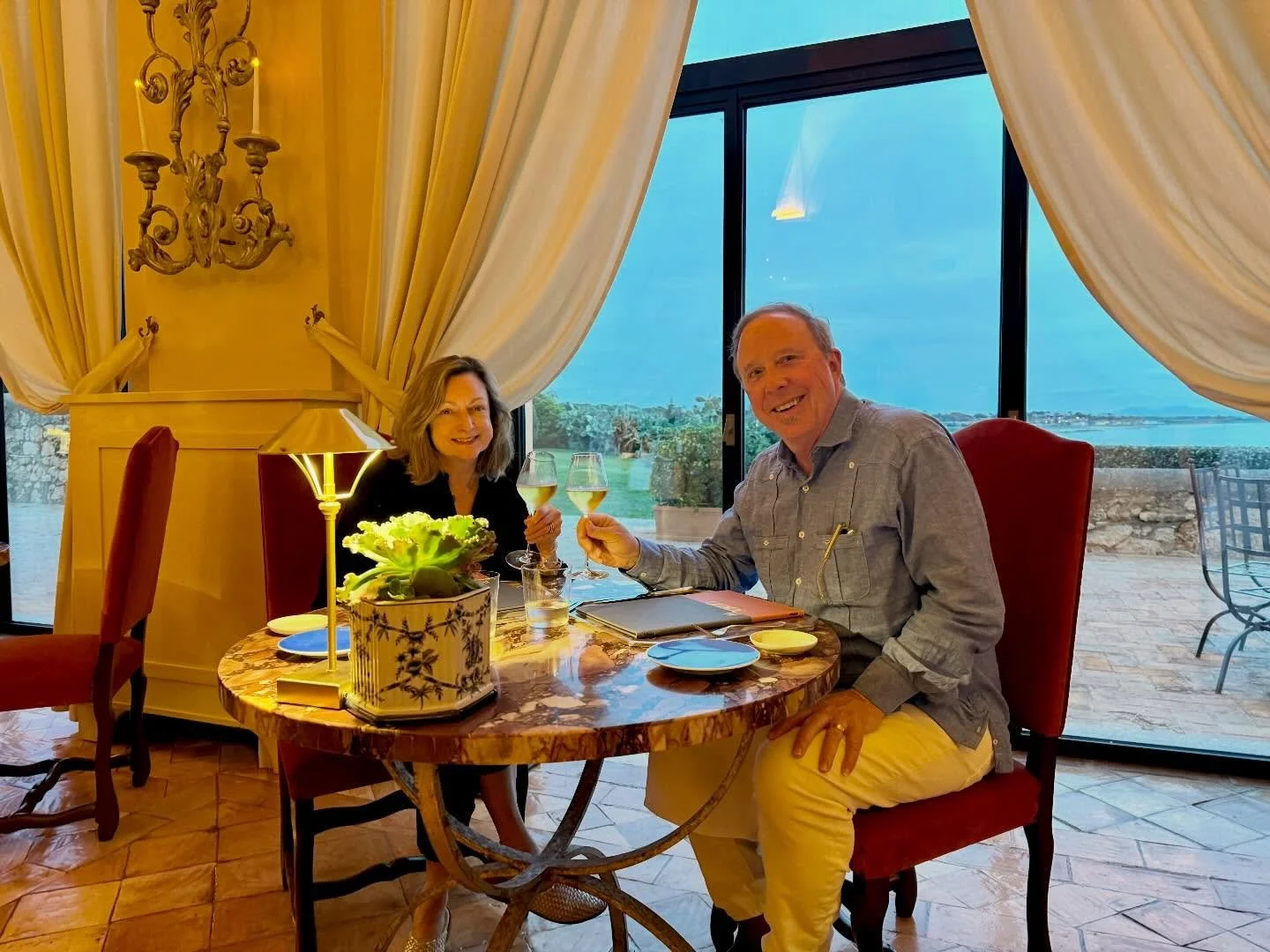 Goodbye, Tyrrhenian Sea. We loved your  lulling melody, your delicious critters, and your dramatic view. I&rsquo;ll also miss the rock-sunning cormorants. BUT, @johntedge and I are excited to head home today and see @jess_edge!!!!!