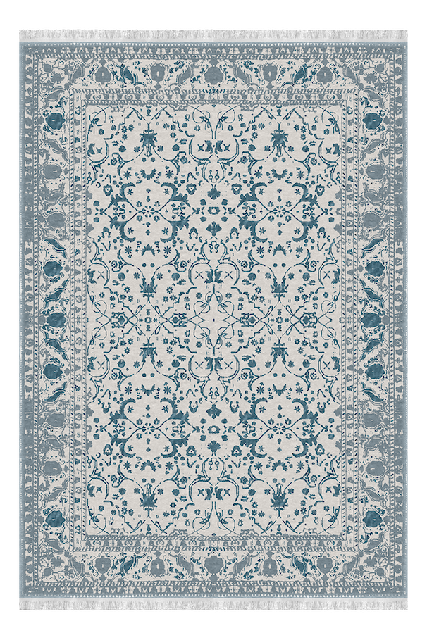 Kahhal Looms Retro Classics Collection carpet design with playful retro motifs