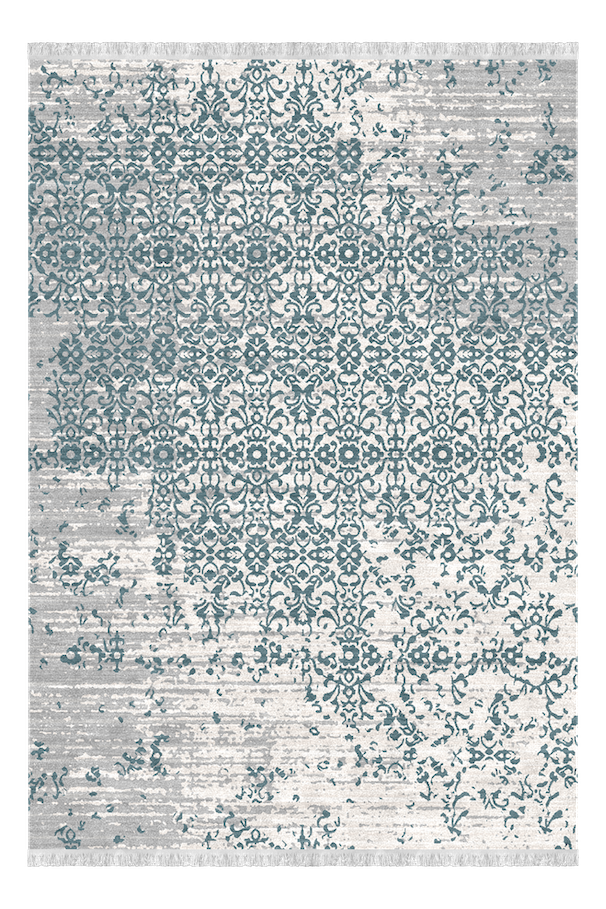 Kahhal Looms Retro Classics Collection designer carpet styled in a modern interior