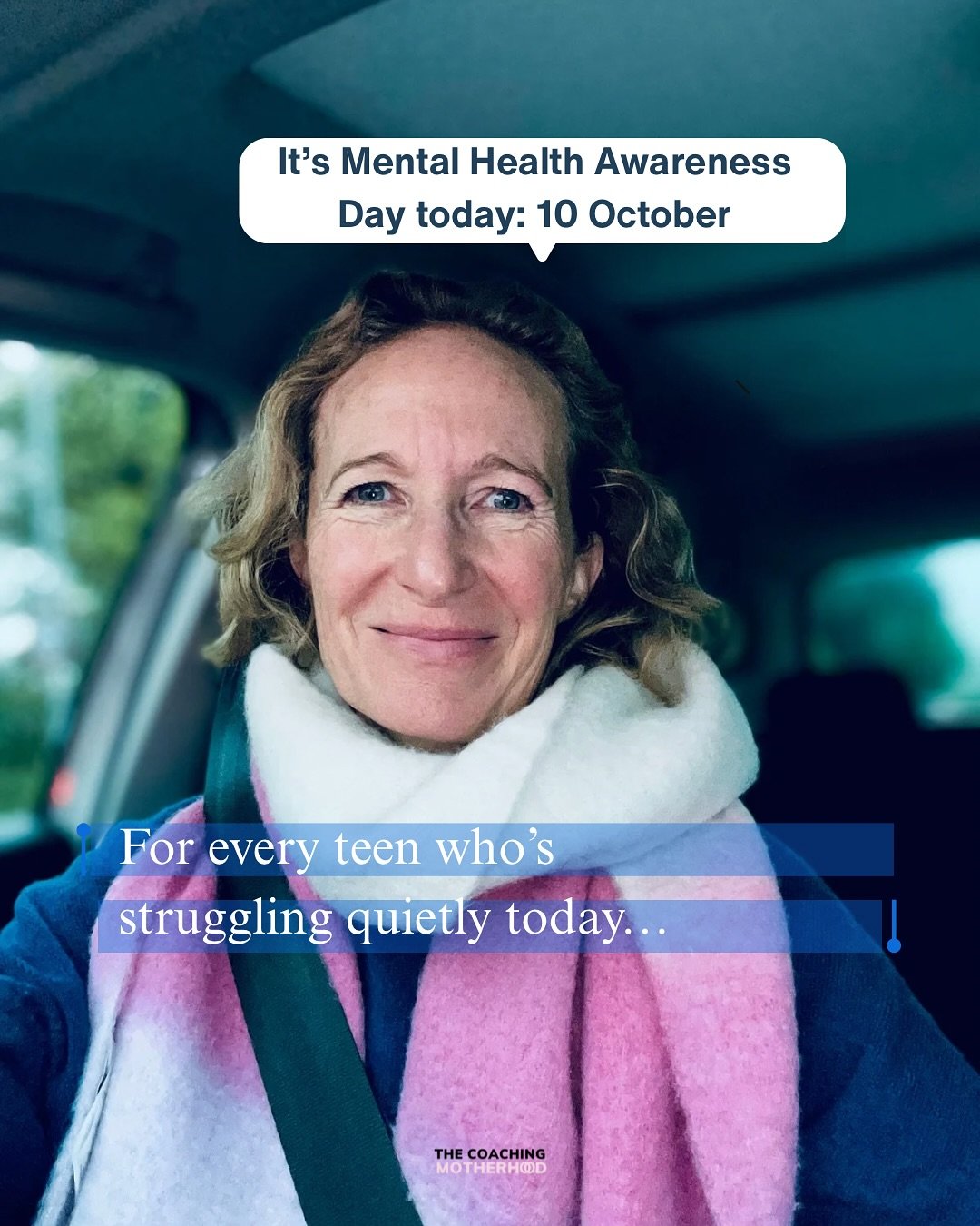 🩵 Today is World Mental Health Day, and I&rsquo;m thinking of every teen quietly trying to keep going &mdash; the ones smiling at school but crying inside.

If you&rsquo;re a mum of teens, the smallest thing you can do is stay curious and connected.