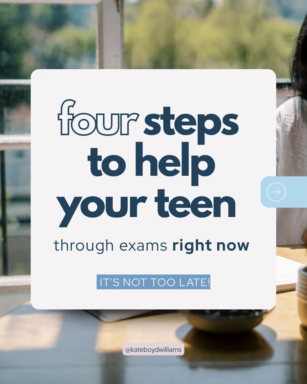Comment &ldquo;GUIDE&rdquo; if you&rsquo;d like to know more about these 4 steps and practical tools to help your teen - wherever they&rsquo;re at with exams right now (and no matter how high or &ldquo;low&rdquo; stakes the exams are).

It&rsquo;s ha