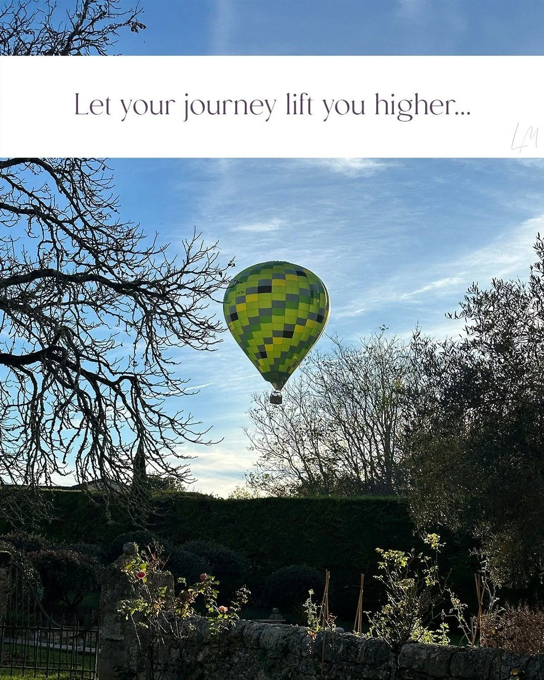 From our gardens, hot air balloons rise into a sky brushed with soft morning blues and delicate clouds, a quiet ballet above the French countryside. 🎈✨

Here, every horizon feels like it was painted just for you. 

#LuxuryRetreatFrance #SouthernFran