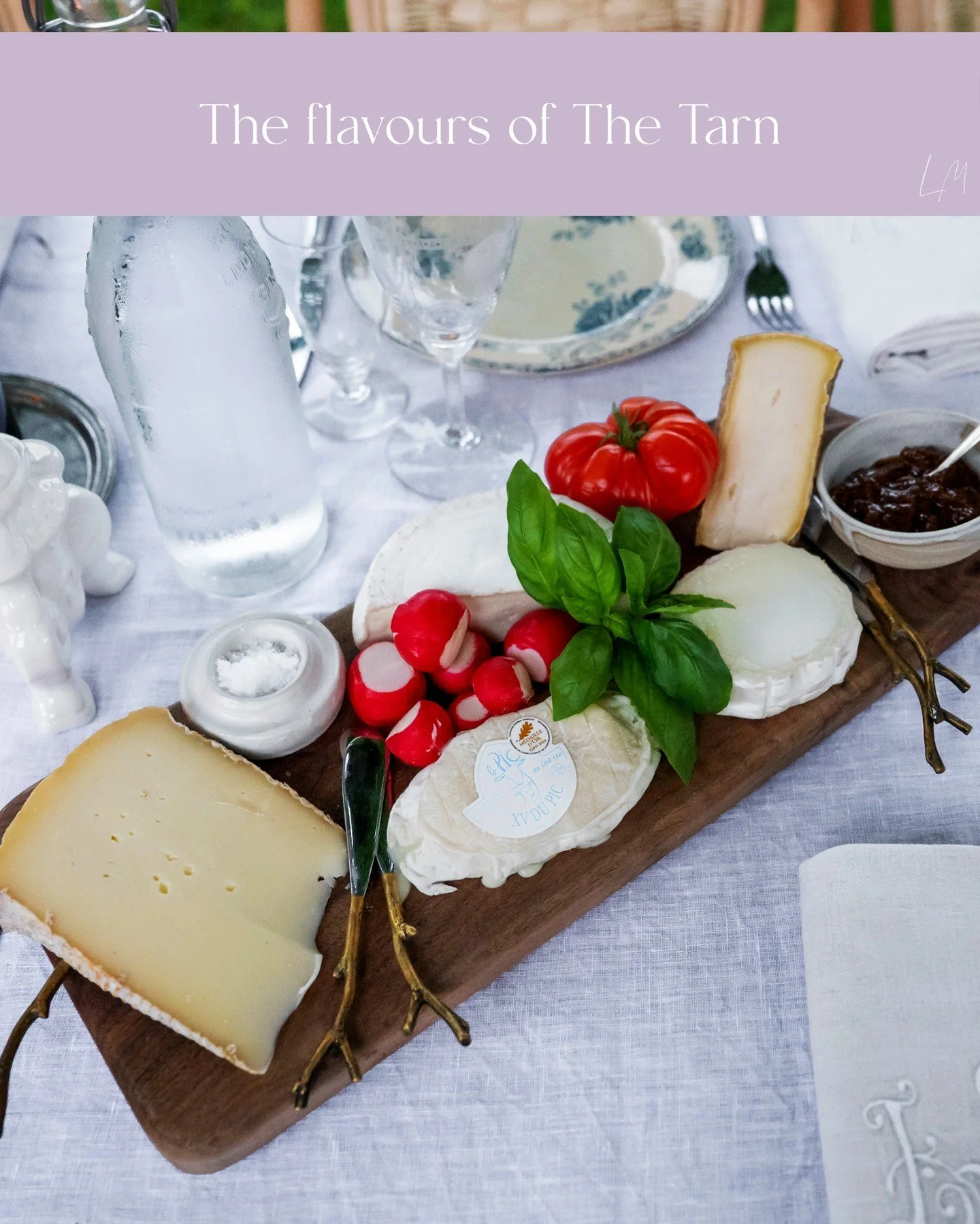 Local cheeses, ripe tomato, fresh radish, a little salt, good bread.

At Les Manibelles, the table reflects the land,  simple, seasonal, and just as it should be.

✨ Come hungry. Leave enchanted. 

#LesManibelles #LuxuryRetreatFrance #FrenchTable #Fa