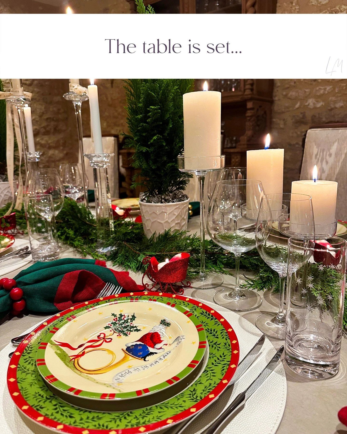The table is set, the glasses wait and the season unfolds with grace.

Here, festive gatherings unfold with warmth, elegance, and the kind of magic that makes every meal unforgettable.

✨ This is Christmas, beautifully hosted. 

#LesManibelles #Chris