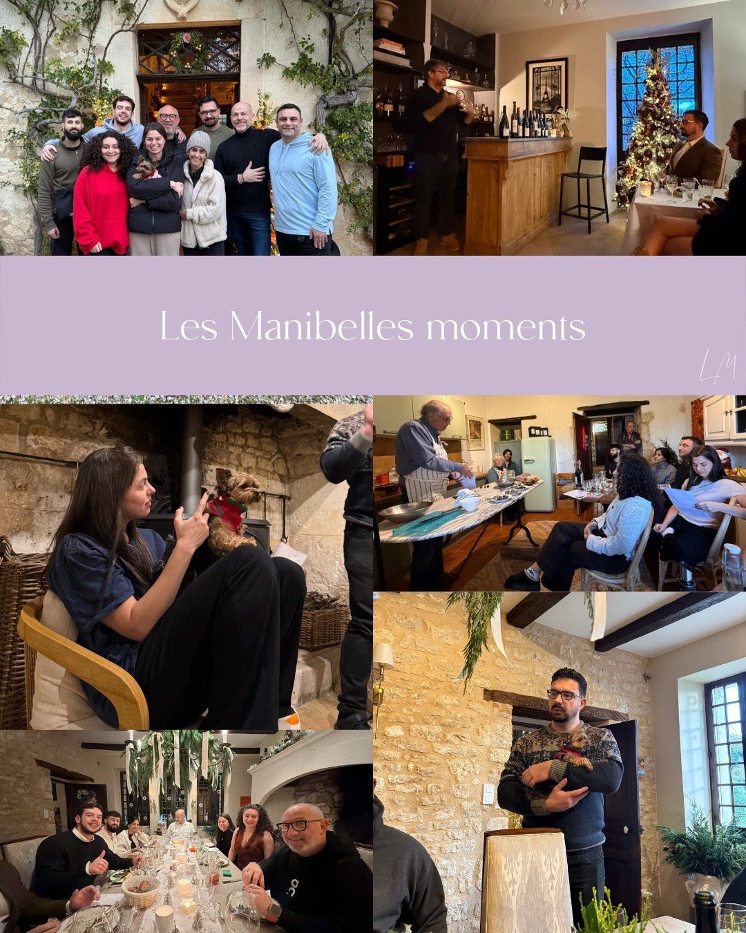 Home away from home.

Gathered around ancient oak tables, beneath centuries-old beams, where conversations flow as freely as the wine. These are the evenings that make Les Manibelles extraordinary. ✨

Create your own unforgettable moments &rarr; Link
