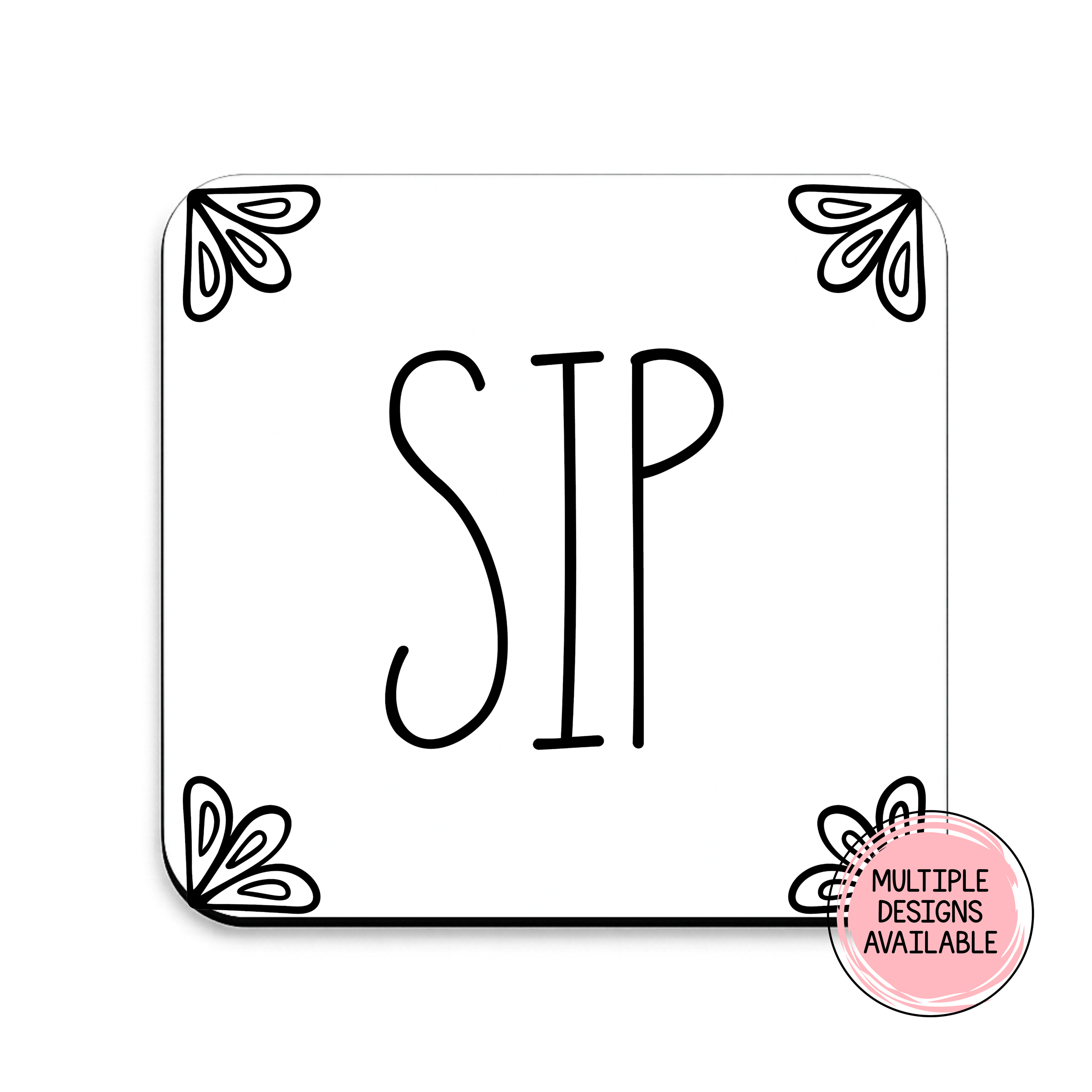 Sip, Slurp, Gulp, Drink Coasters