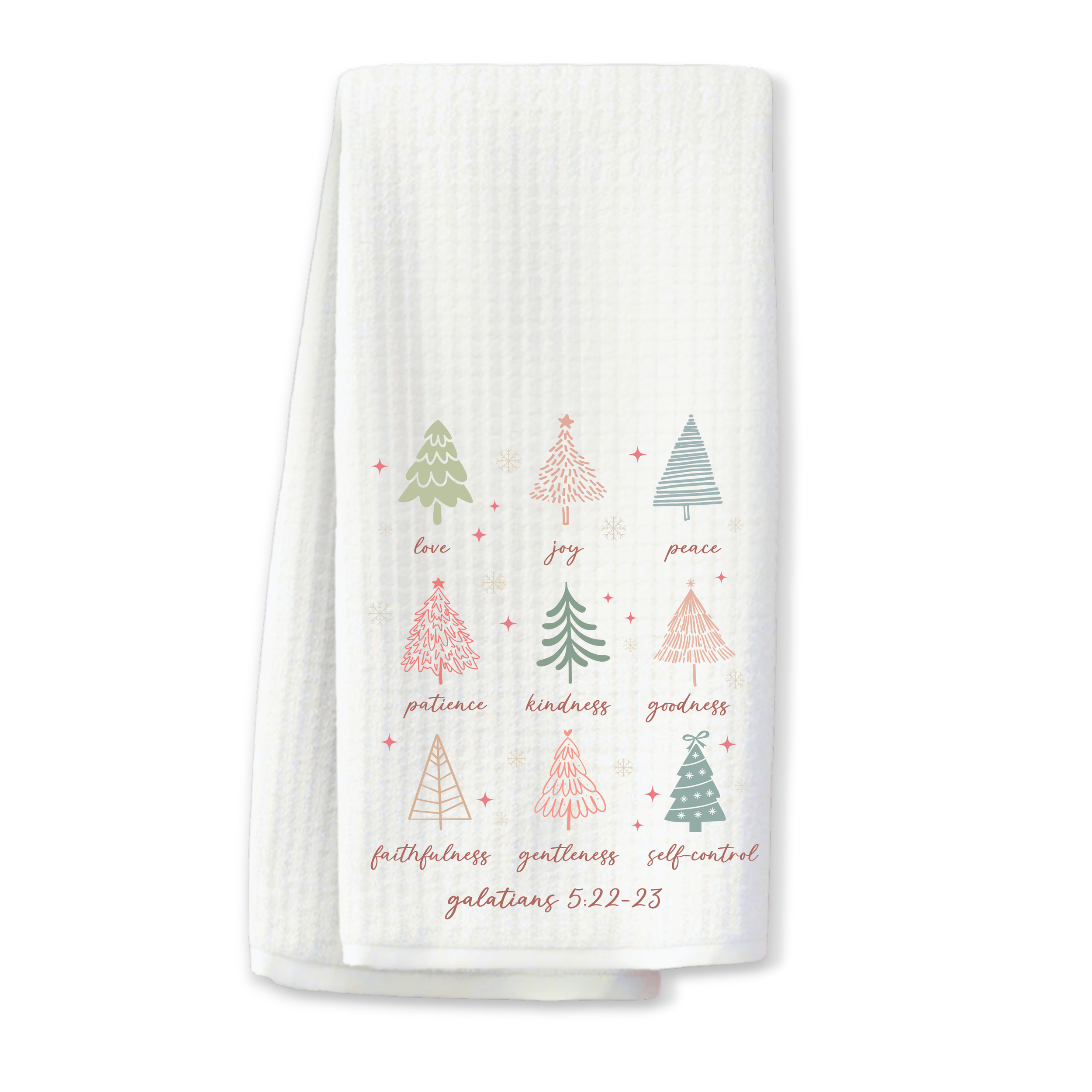 Galatians 5:22-23 Kitchen Towel