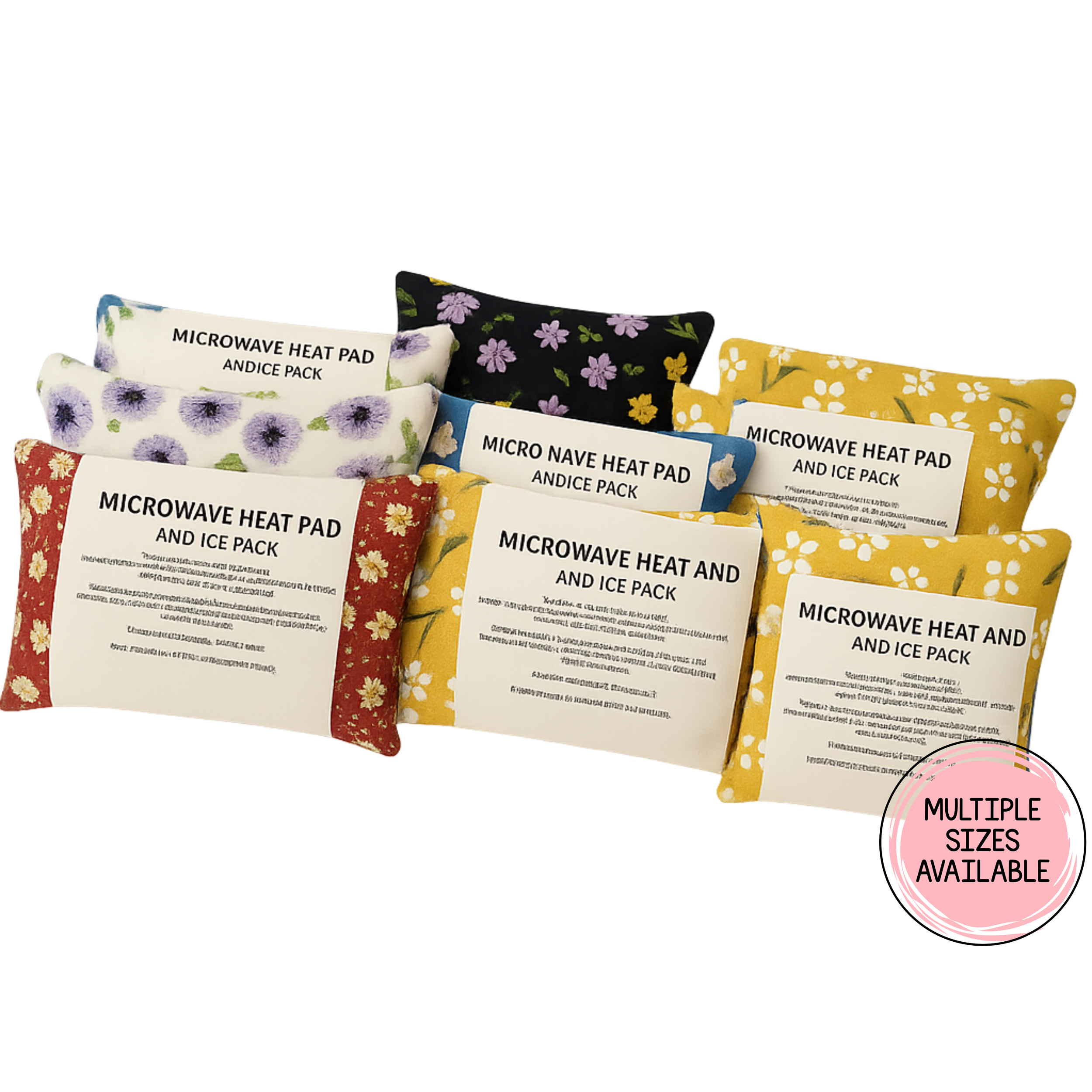 Flaxseed Heat & Cold Pack, Optional Lavender