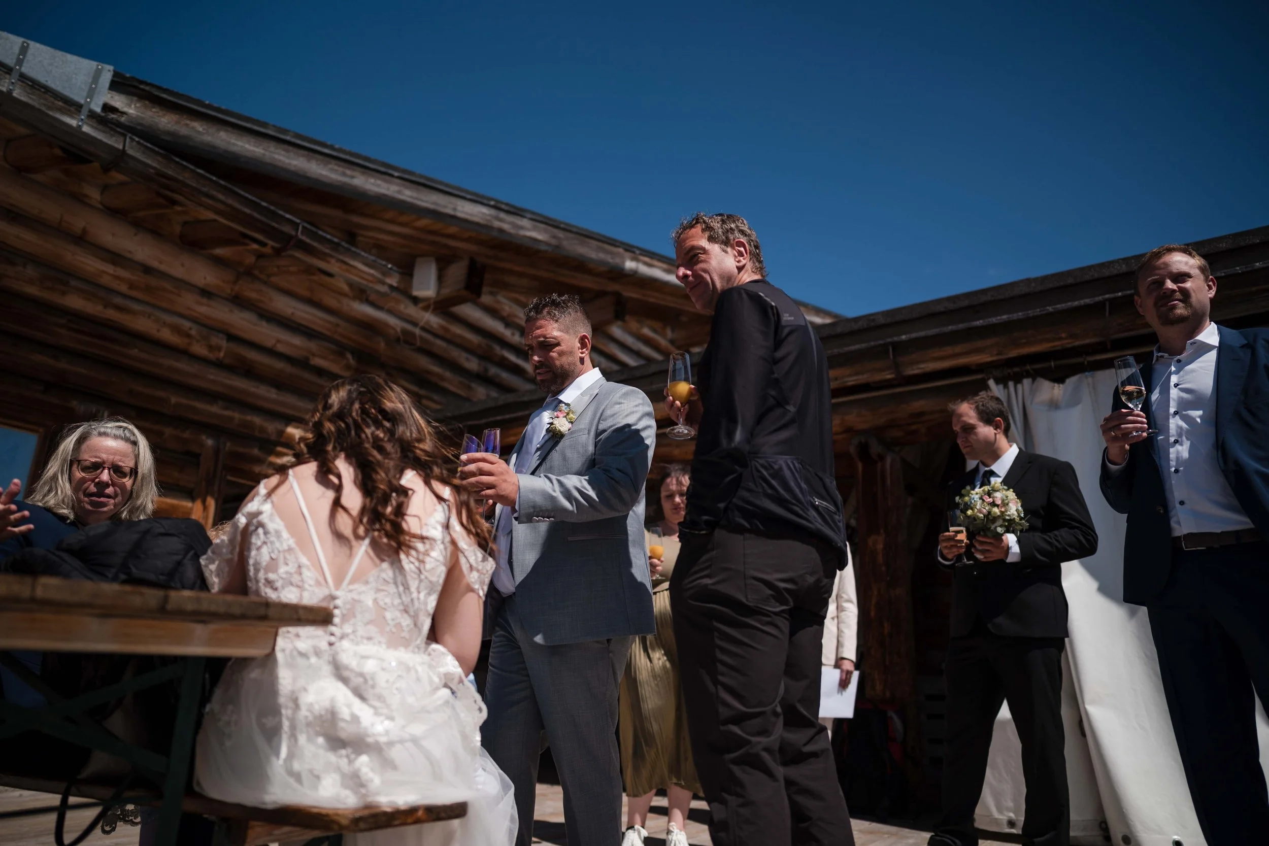 Hochzeitsreportage Zugspitze – standesamtliche Trauung mit Alpenblick