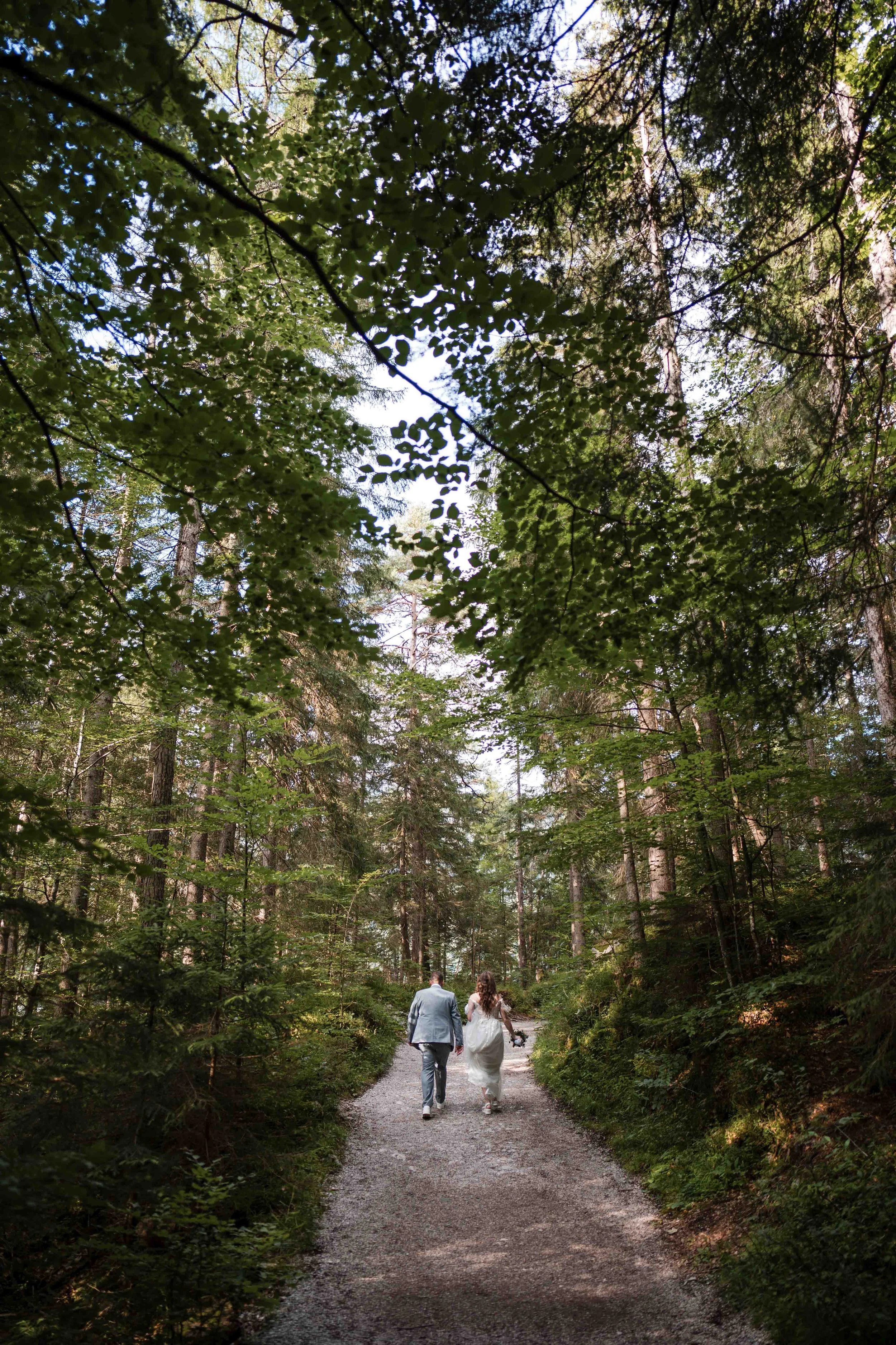 Hochzeitsreportage Eibsee – freie Trauung in ruhiger Morgenstimmung