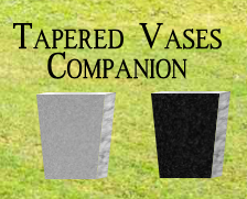 Companion Vases - Tapered
