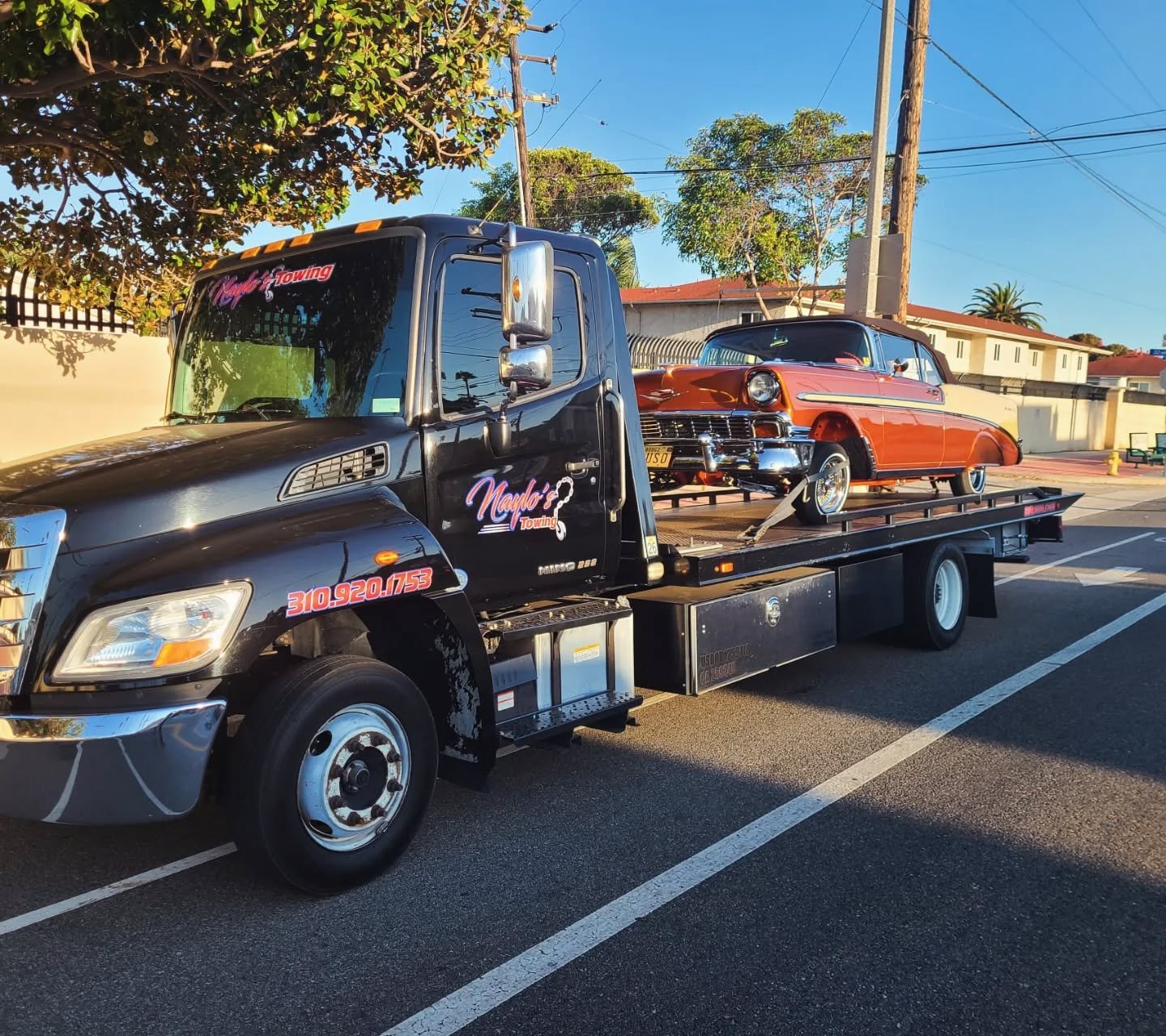 Locked out or broken down? Call us for fast, friendly towing #towingservice #naylostowing #naylostowingllc #torranceca #wilmingtonca #longbeachca #community