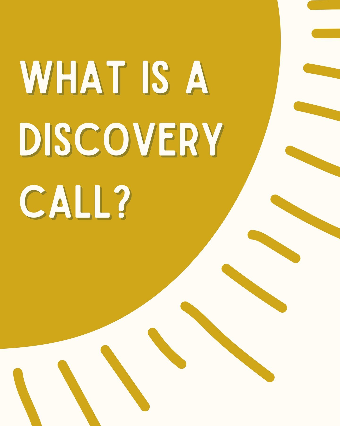 You may hear it bounced around but what actually is a &lsquo;discovery call&rsquo;?!

It's a free 15 minute, video or phone call (your choice) where we discuss your current sleep challenges and discuss how I can help moving forward.

No pressure &amp