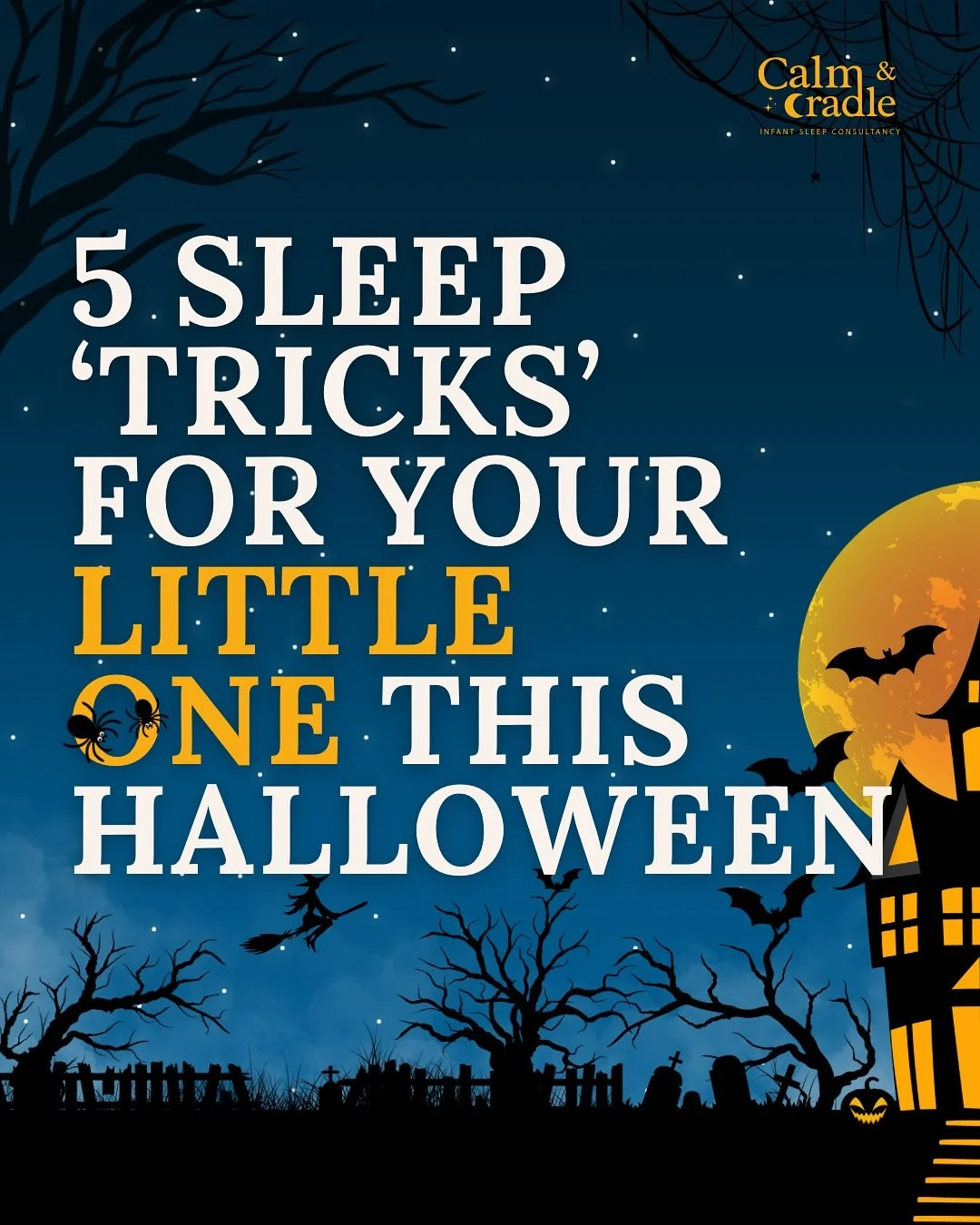 Halloween is upon us! But the spooky season doesn&rsquo;t have to mean sleepless nights!
Here are 5 &ldquo;tricks&rdquo; that will keep your little pumpkin snoozing sweetly and no monsters under the cot required 💤✨

#BabySleepTips
#ToddlerSleepTips
