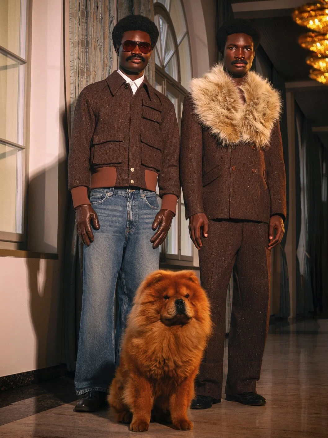 Throwback to the British Vogue x Amato Moda shooting 🤎

Designer/brand: @amato_moda 
Models: @darkoherbert_ &amp; @darkowelbert 
Photographer: @michaelorlik_photographer 
Hair: @lishunova_maryna 
Make-Up: by me

#shooting #britishvogue #makeup #phot