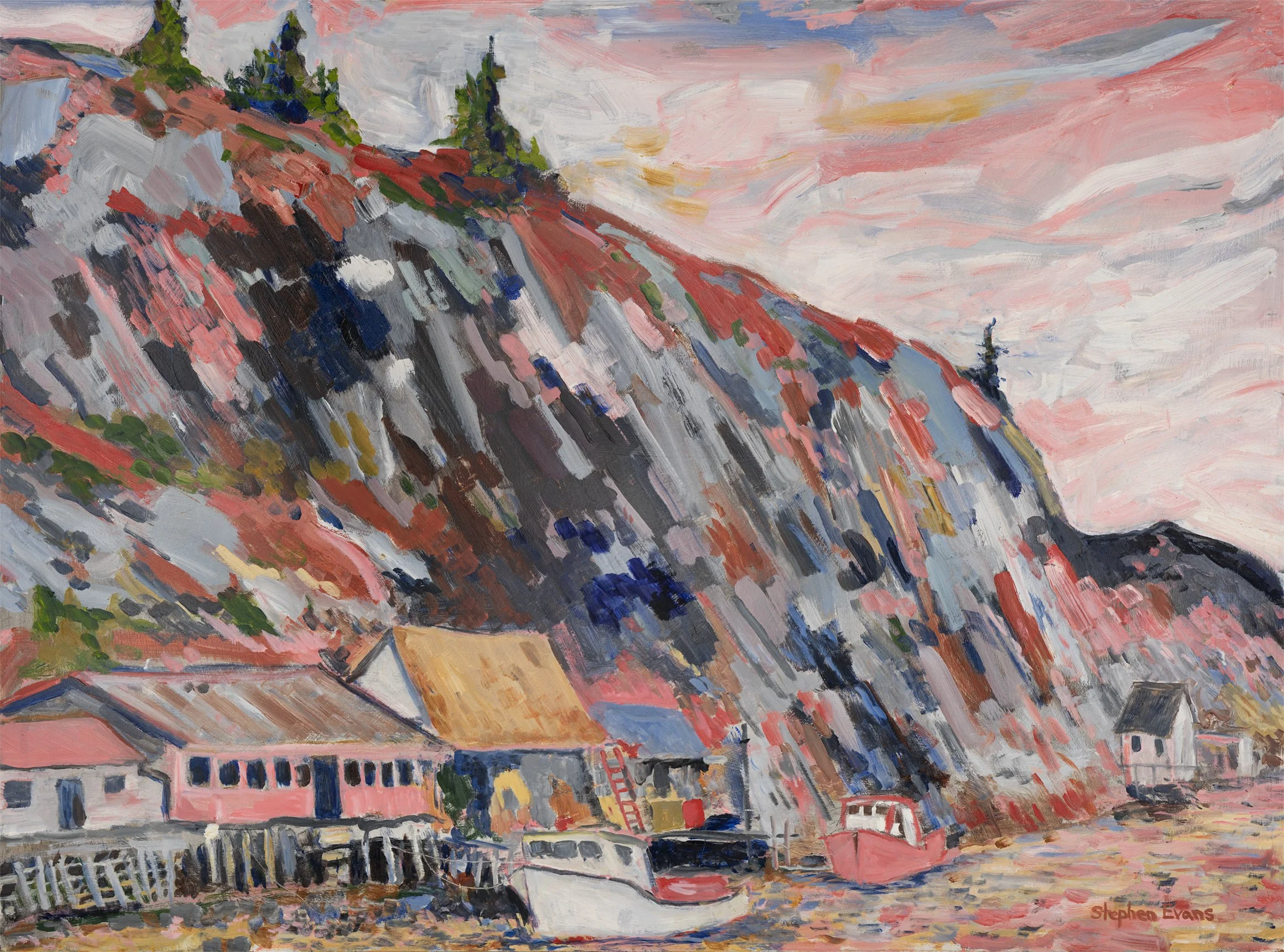 Fishing Boats in Quidi Vidi Gut