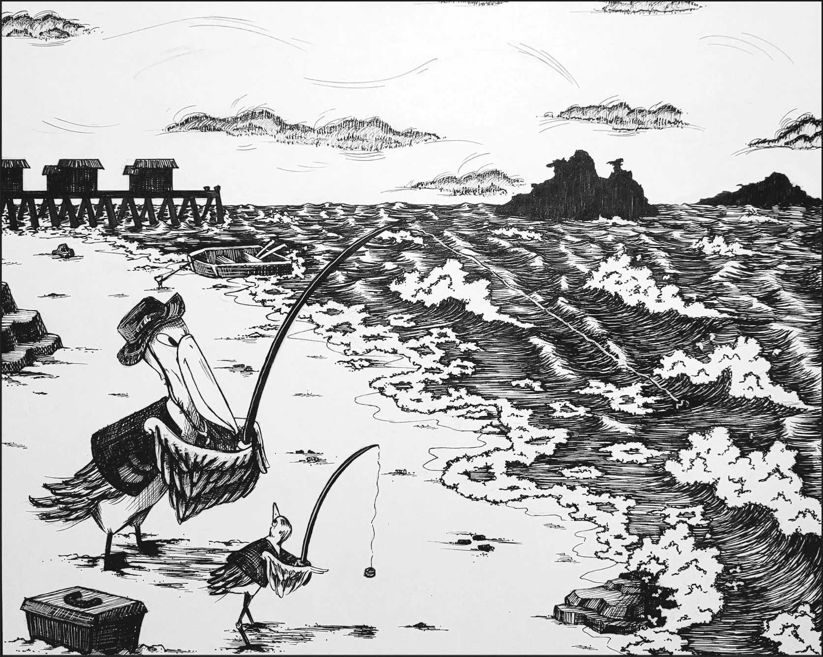 The Pelican and the Sandpiper