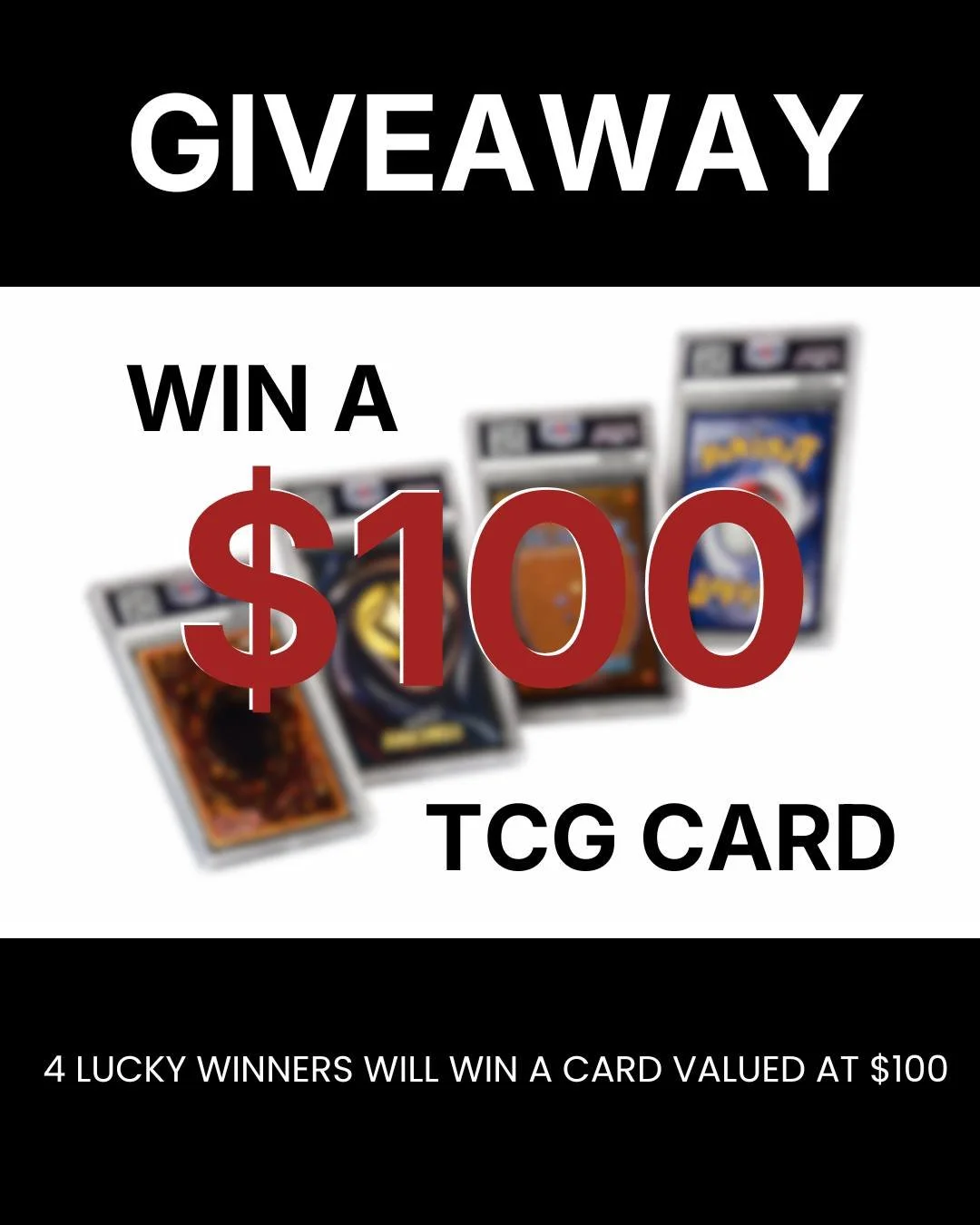 🎉 GIVEAWAY: WIN A $100 TRADING CARD 🎉

We&rsquo;re giving away 4 trading cards (~$100 value each) to celebrate what&rsquo;s coming next for Alkem Gear 👀

If you love collecting, protecting, and showing off your cards&hellip; this one&rsquo;s for y