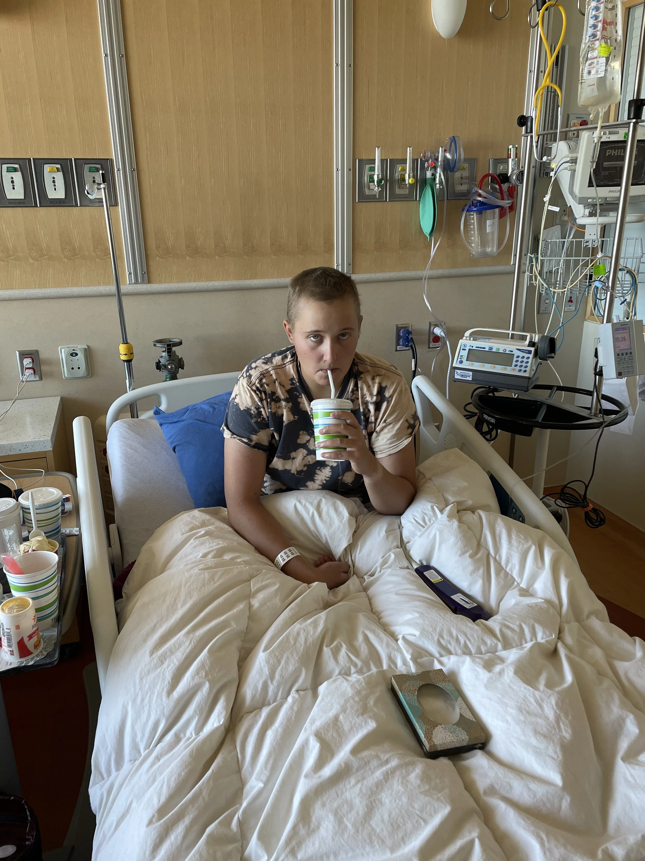 CHCO hospital bed drinking.JPEG