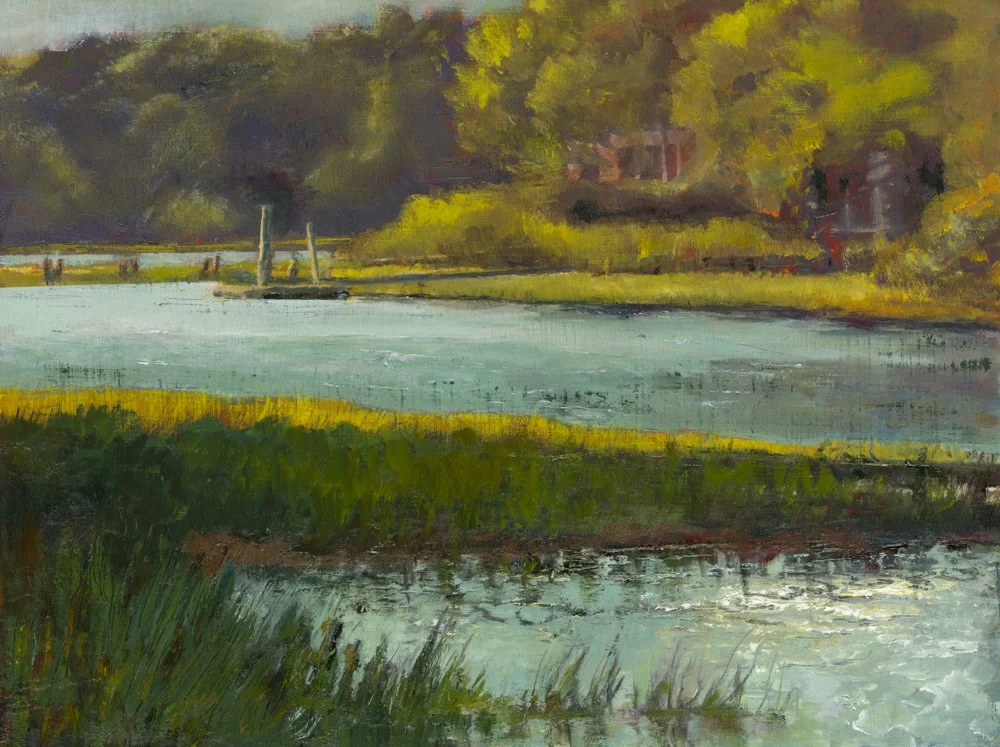 Late light on Bumps River