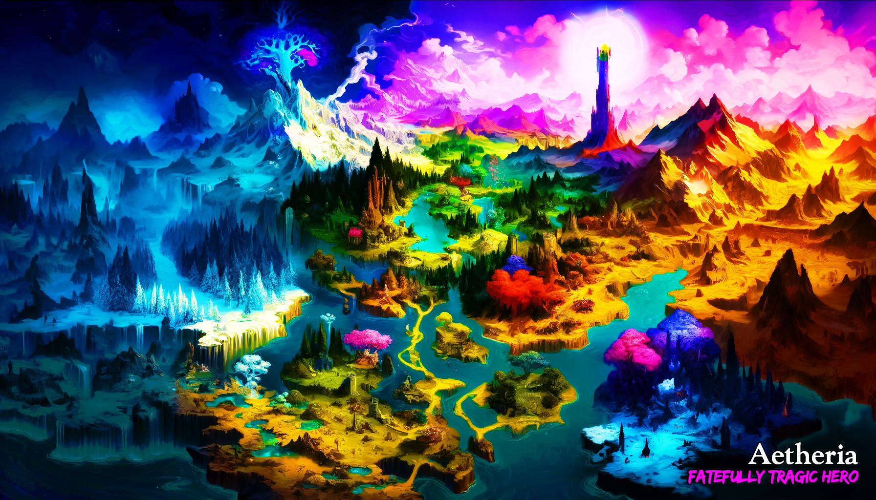 Concept Map of Aetherica