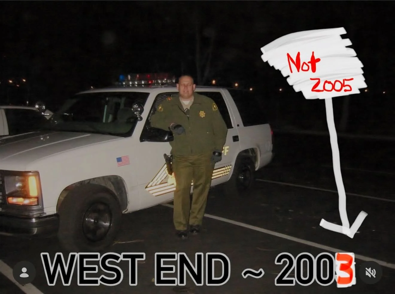 Oops, just noticed there was metadata with the photo. 2003, not 2005&hellip;