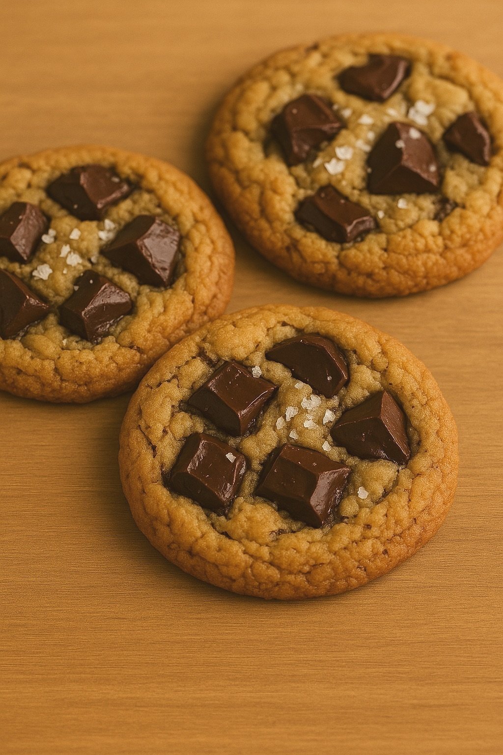 Sea salt chocolate chunk cookies $24/dozen