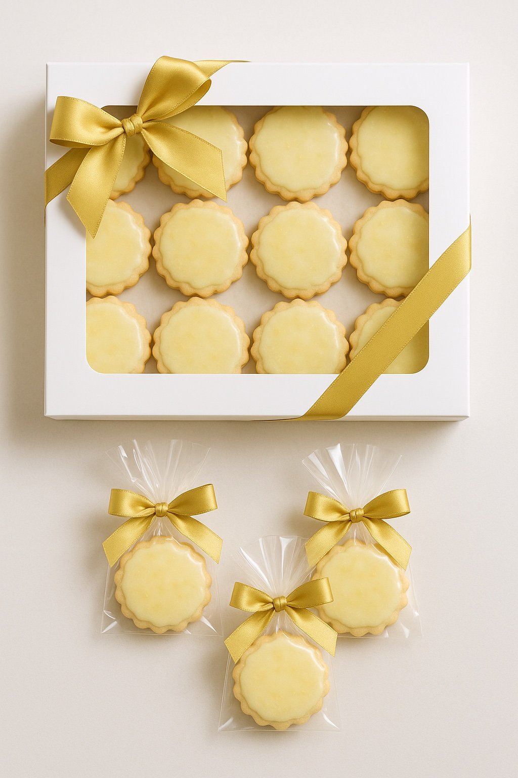Gourmet Layers lemon cookie box and favors.jpg