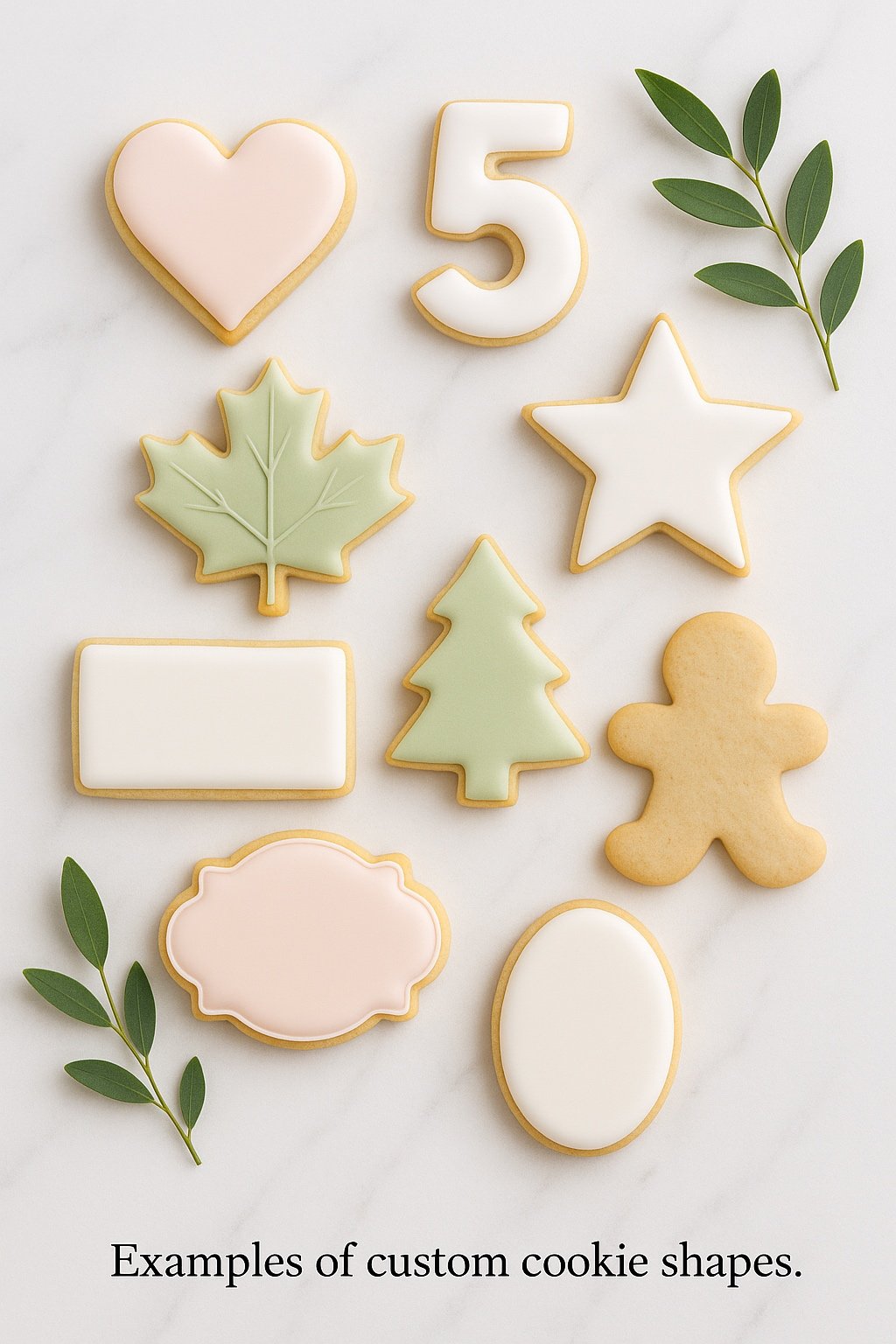 Custom Cookie Shape Fee