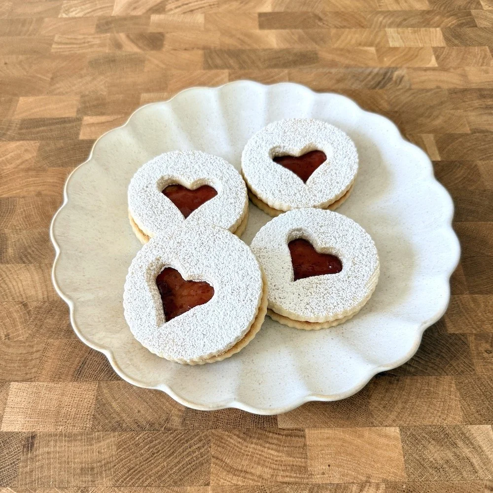 Linzer cookies on plate.jpg
