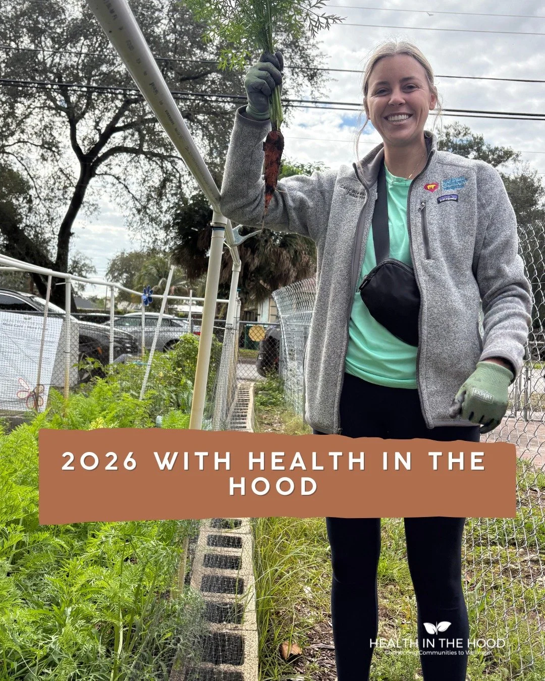 We have had a great start to 2026!

🥬 Garden volunteer hours still hold strong every Wednesday, 9 am - 12 pm.

🫶 We celebrated MLK Day in the garden with volunteers with @hunger_free_america 

🍇 Our incredible FIU interns facilitated nutrition cla