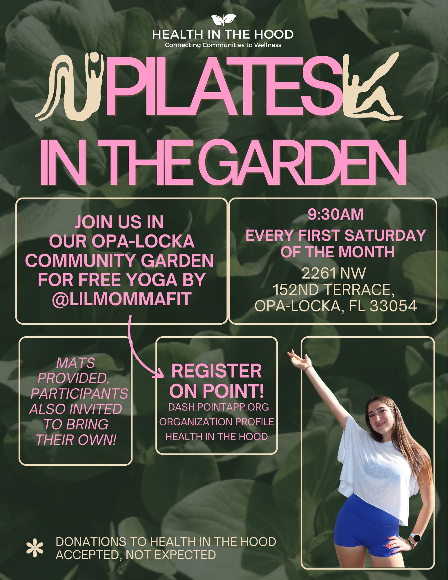 Pilates in the Garden