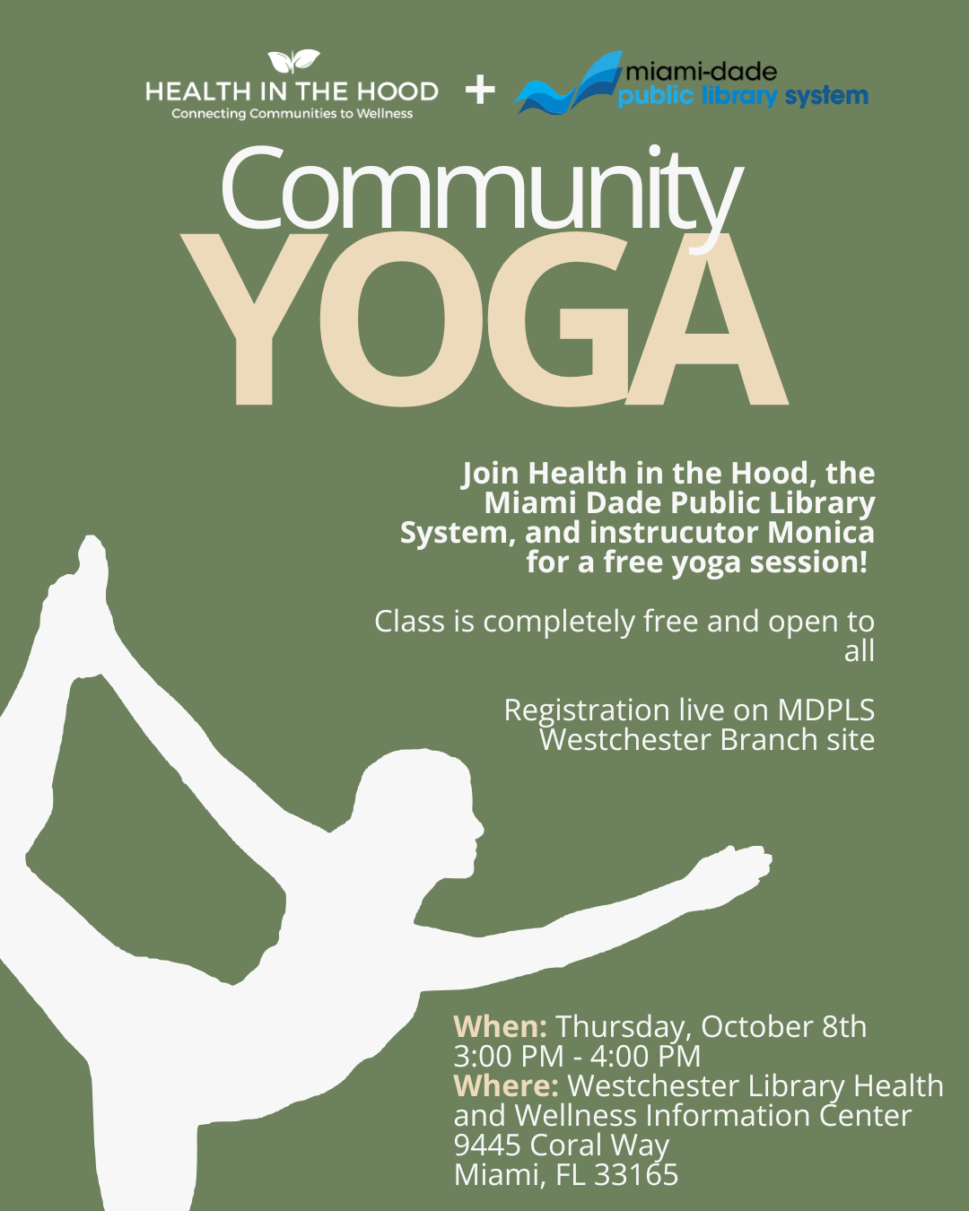 Community Yoga at the Library