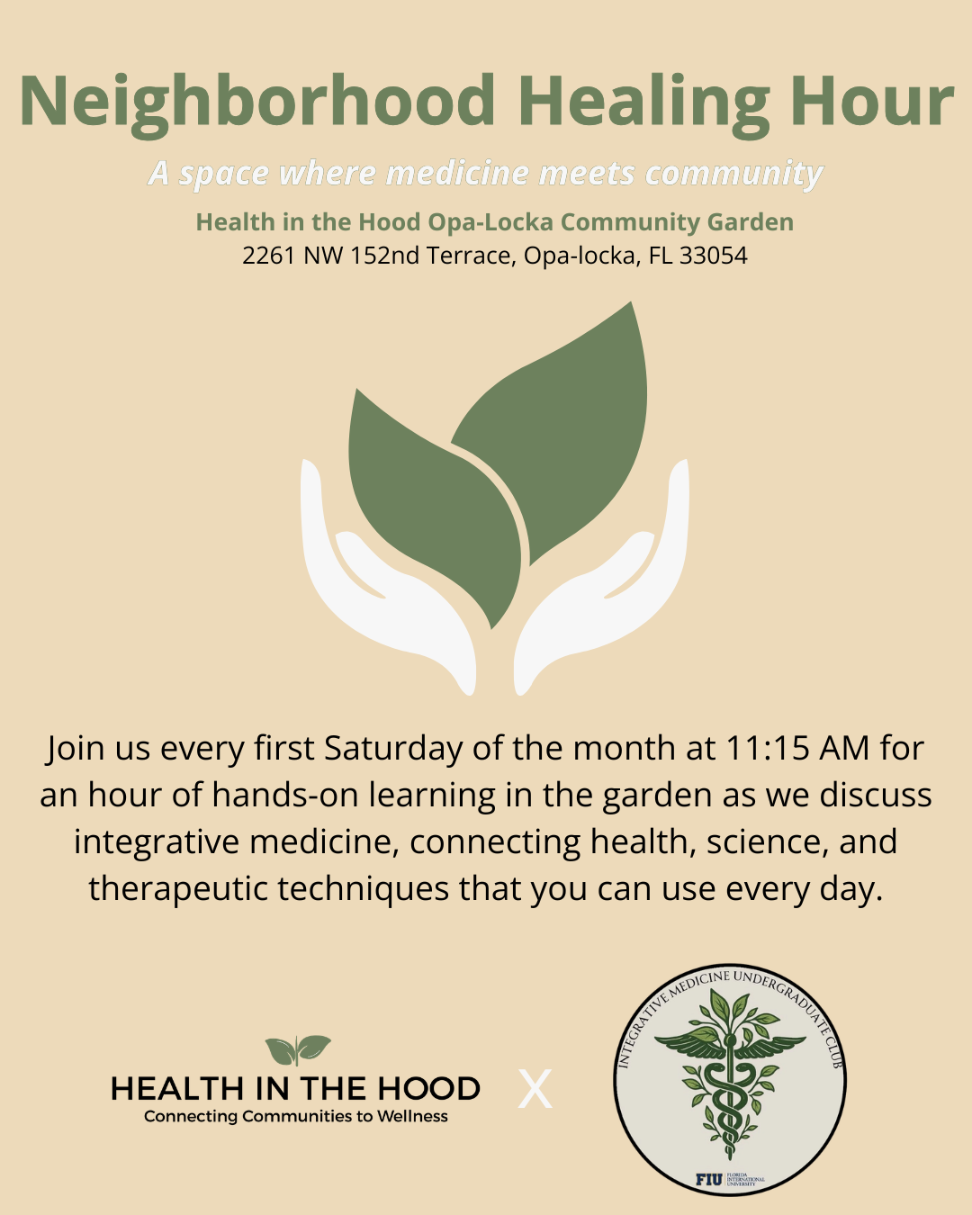 Neighborhood Healing Hour